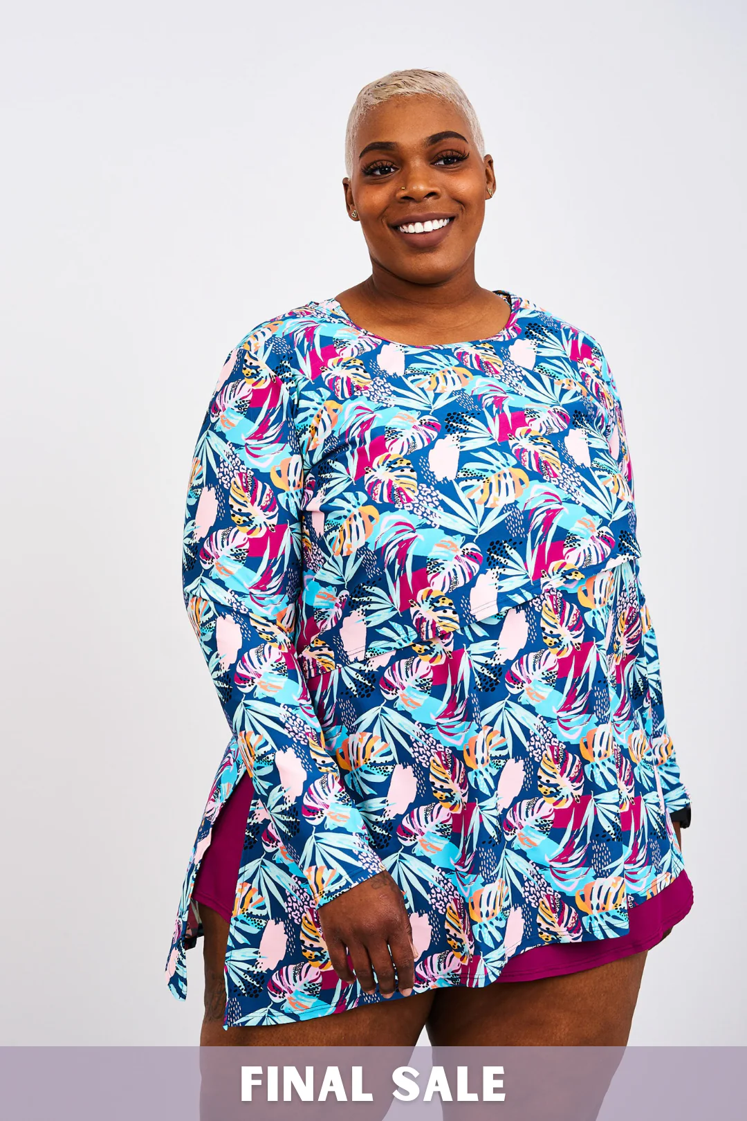 Latched Mama Asymmetrical Nursing Swim Cover Up - Final Sale - Image 4