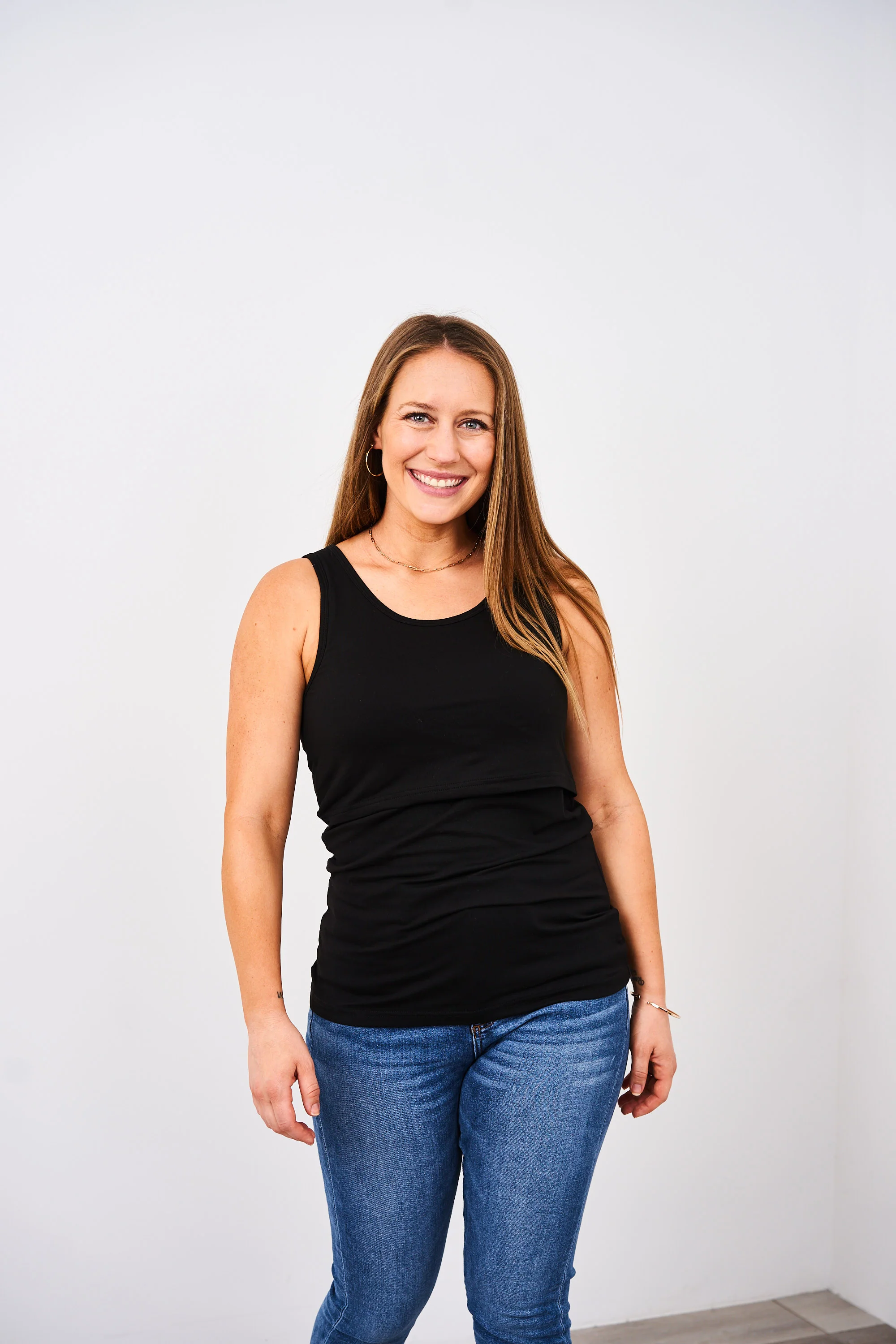 Latched Mama Basics Nursing Tank - Image 10
