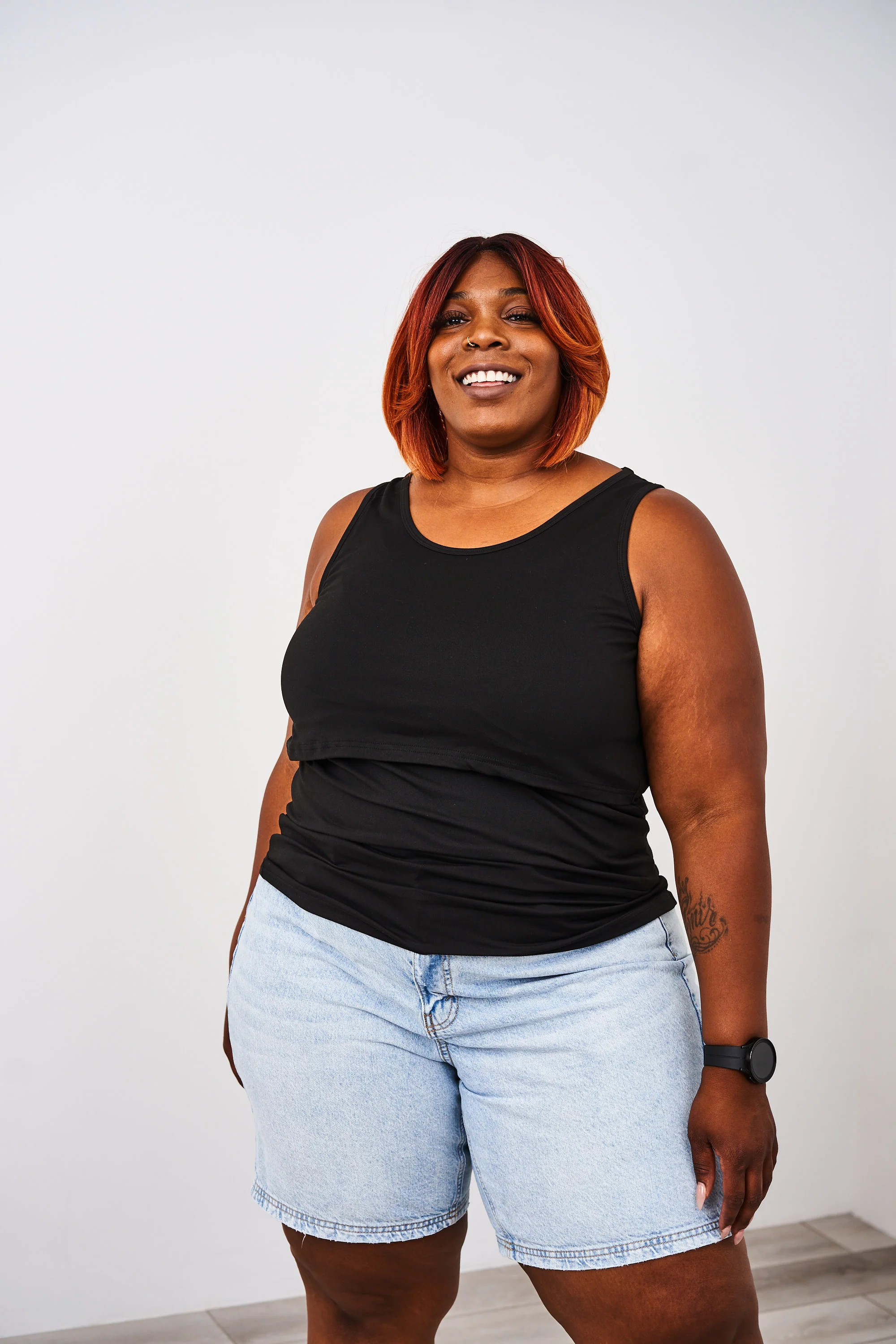 Latched Mama Basics Nursing Tank - Image 11