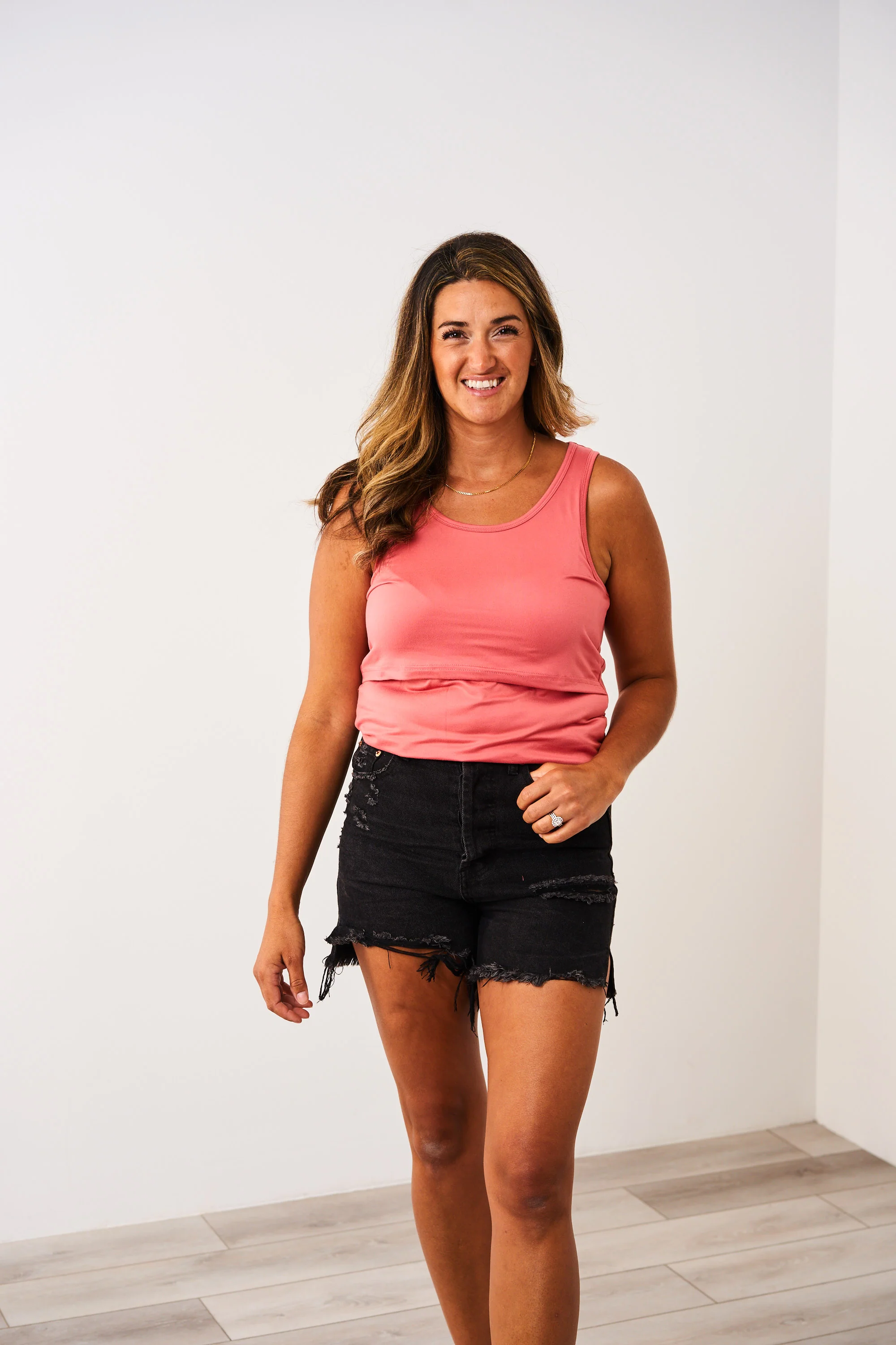 Latched Mama Basics Nursing Tank - Image 3