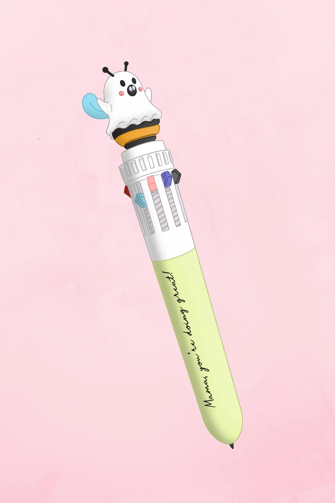 Latched Mama Boo-Bee 10 Color Pen - Image 2