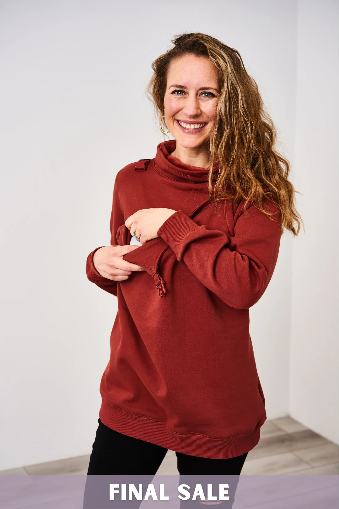 Latched Mama Buckle & Go Babywearing Pullover - Final Sale - Image 10
