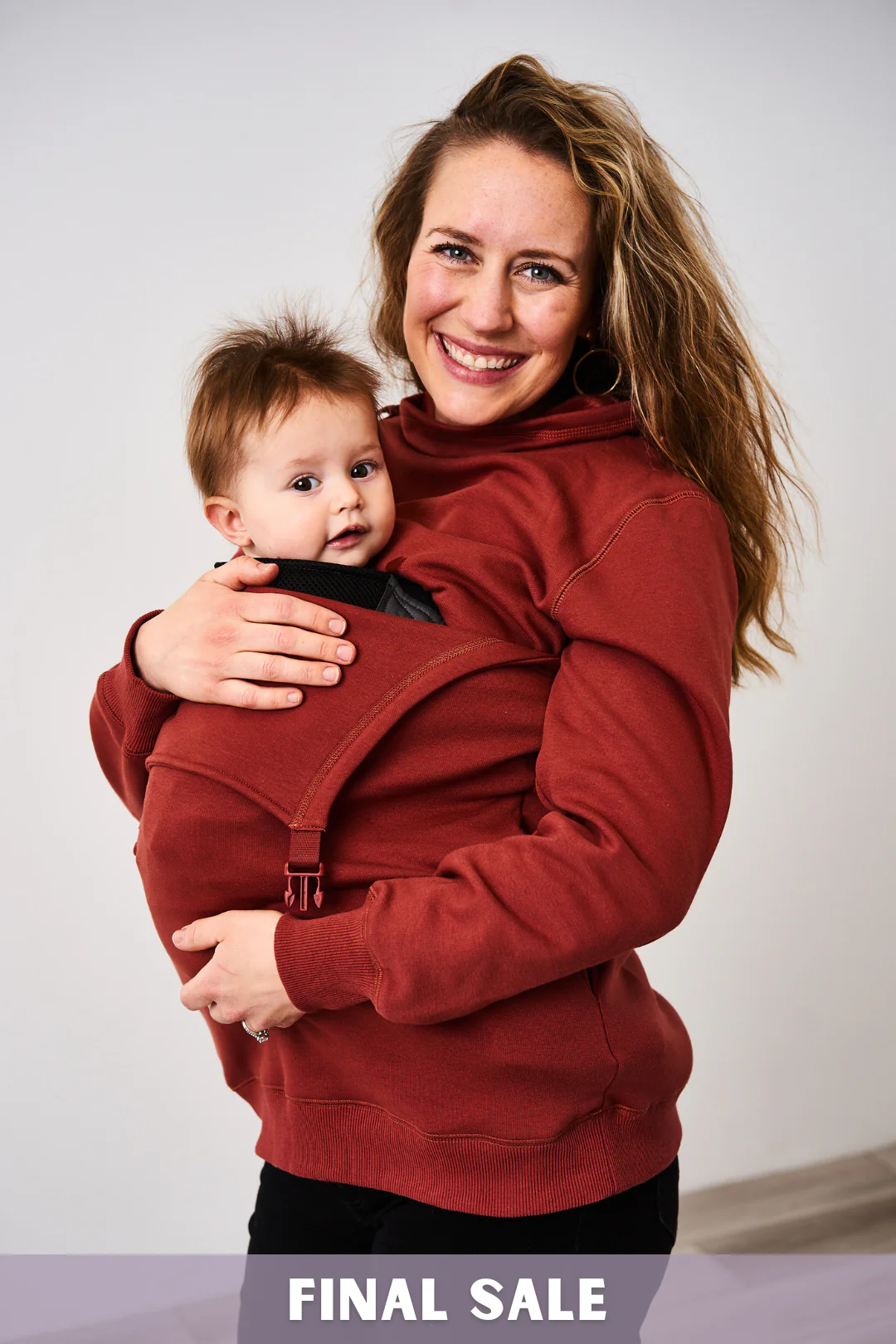 Latched Mama Buckle & Go Babywearing Pullover - Final Sale - Image 12