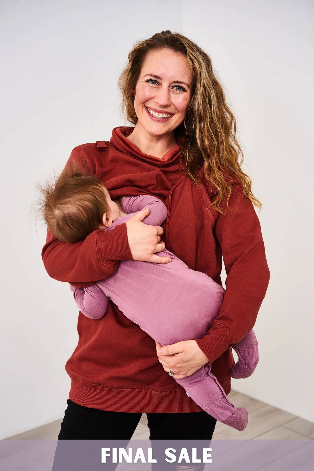 Latched Mama Buckle & Go Babywearing Pullover - Final Sale - Image 13