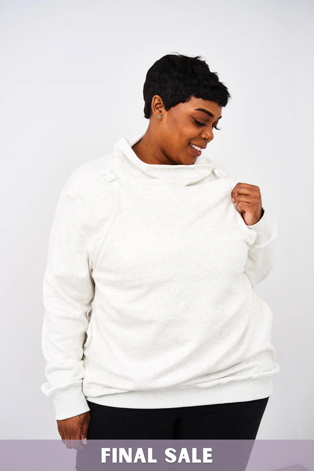 Latched Mama Buckle & Go Babywearing Pullover - Final Sale - Image 3