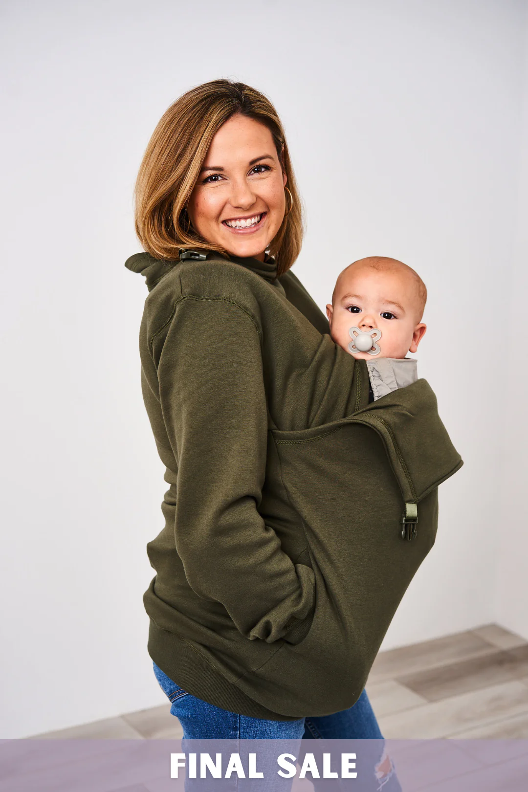 Latched Mama Buckle & Go Babywearing Pullover - Final Sale - Image 4