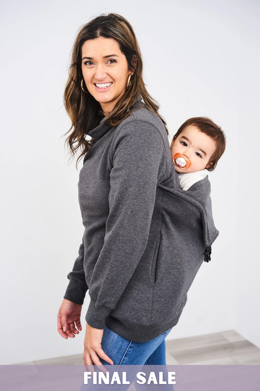 Latched Mama Buckle & Go Babywearing Pullover - Final Sale - Image 7