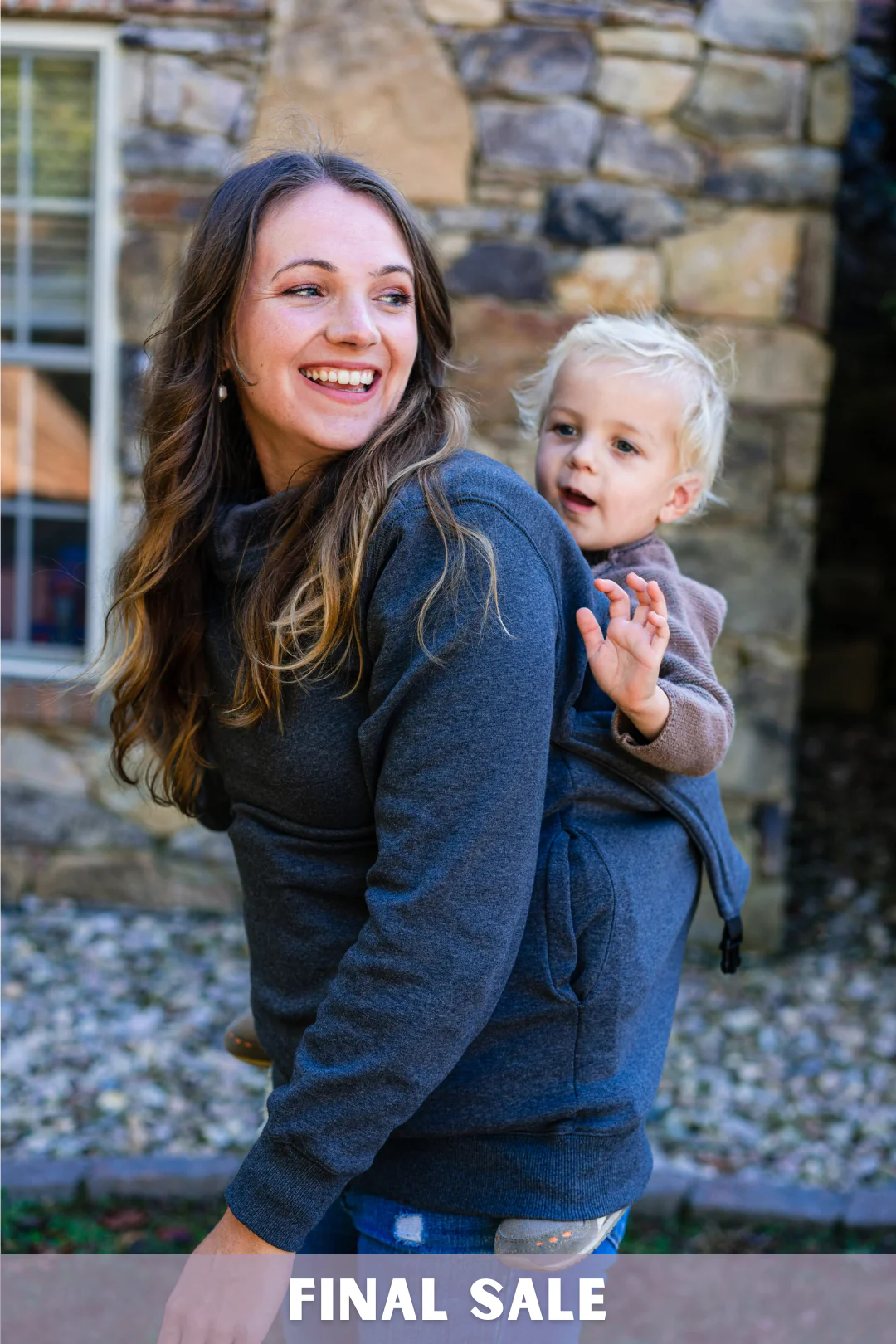 Latched Mama Buckle & Go Babywearing Pullover - Final Sale - Image 9