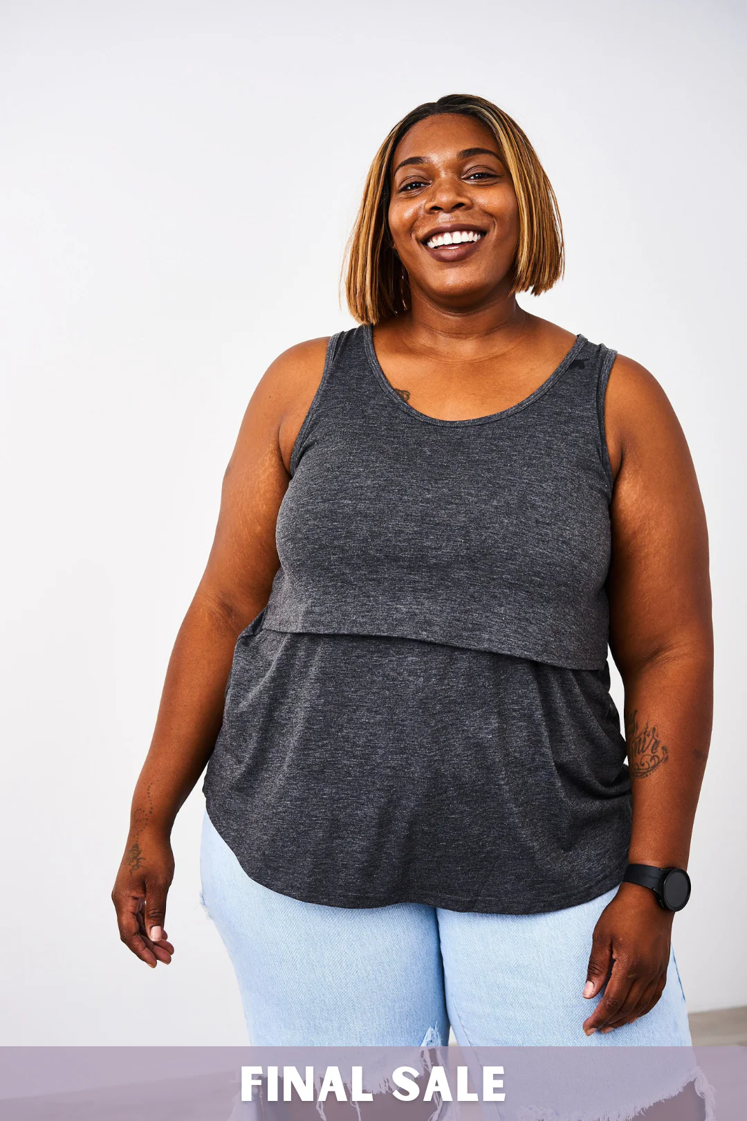Latched Mama Swing Nursing Tank - Final Sale - Image 7