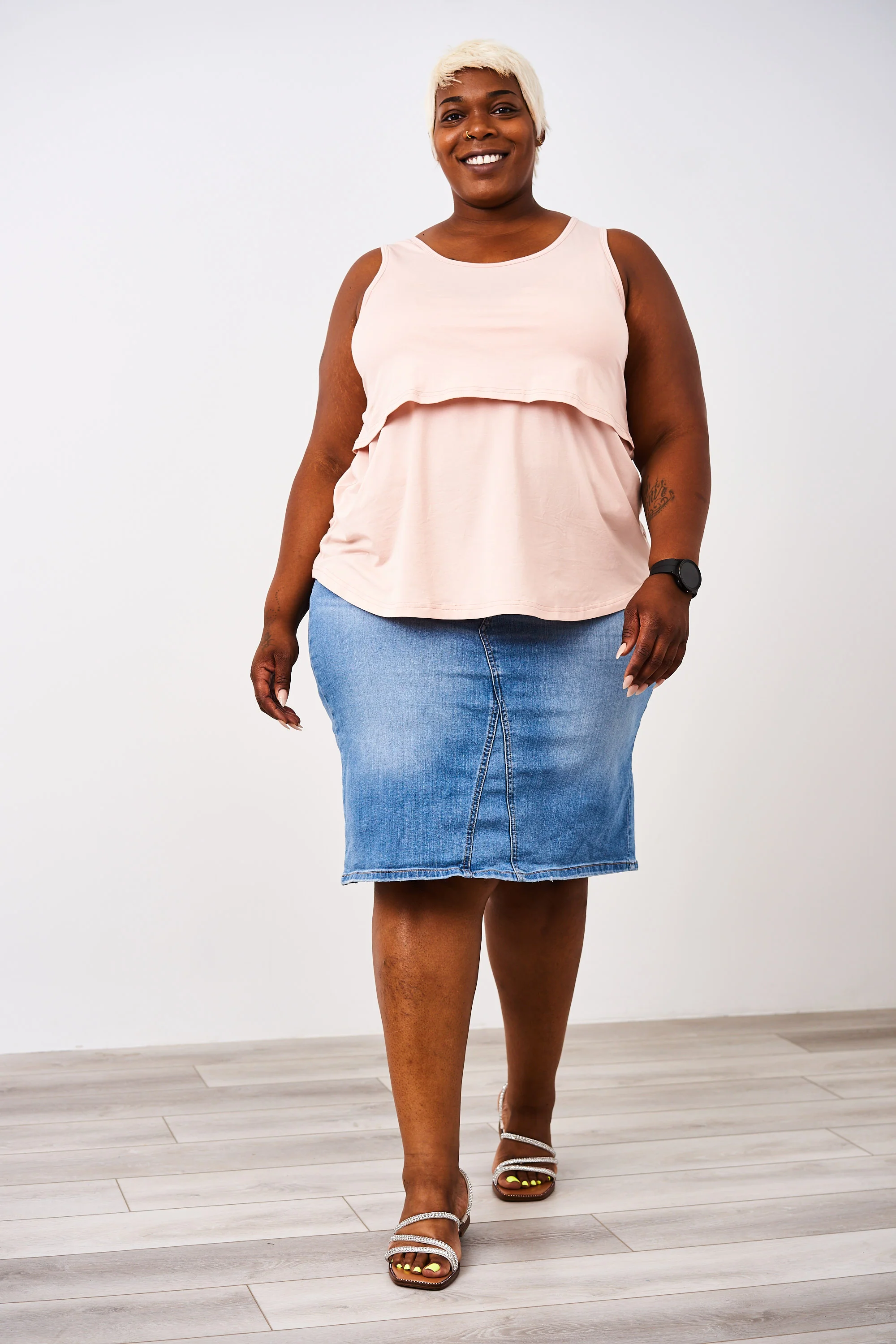 Latched Mama Cotton Swing Nursing Tank - Final Sale - Image 9