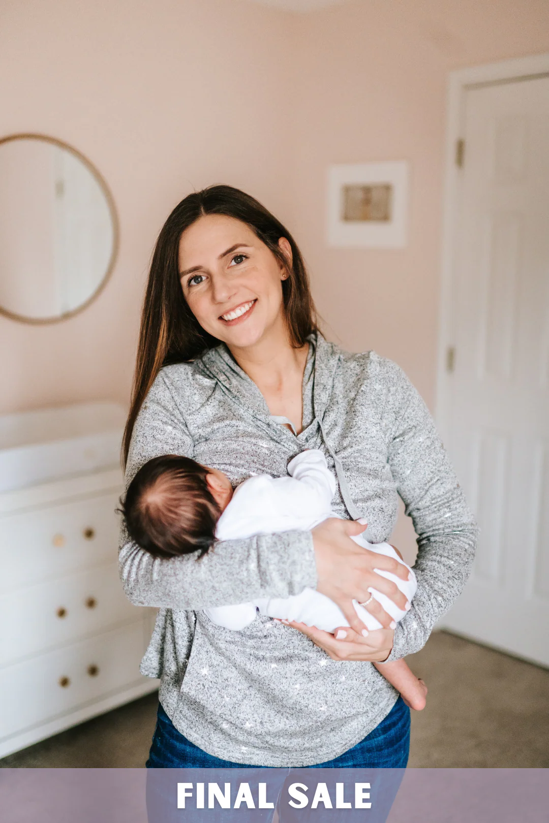 Latched Mama Everyday Nursing Hoodie - Final Sale - Image 7