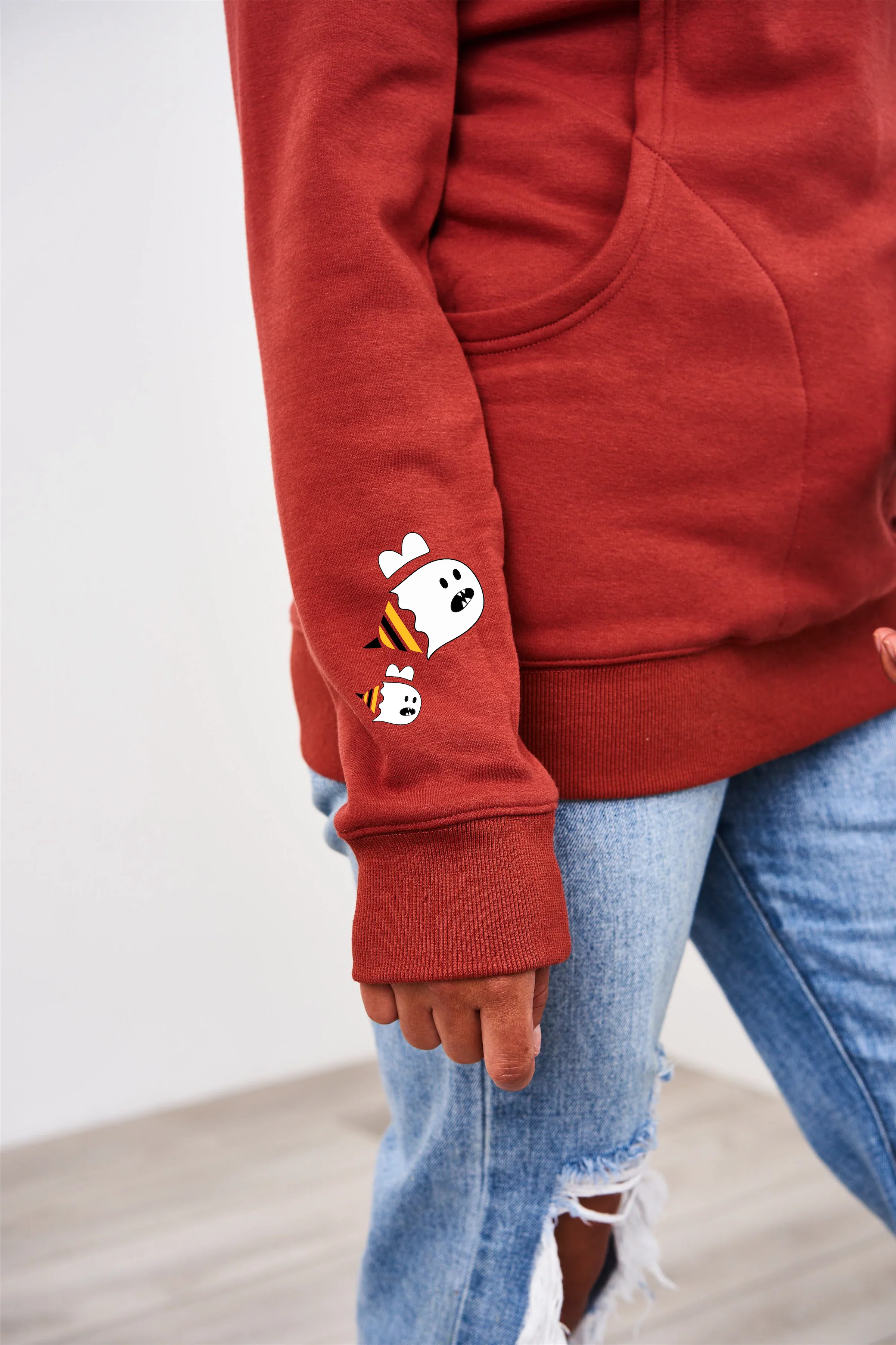 Latched Mama Glow Boo-Bees Nursing Hoodie - Image 2