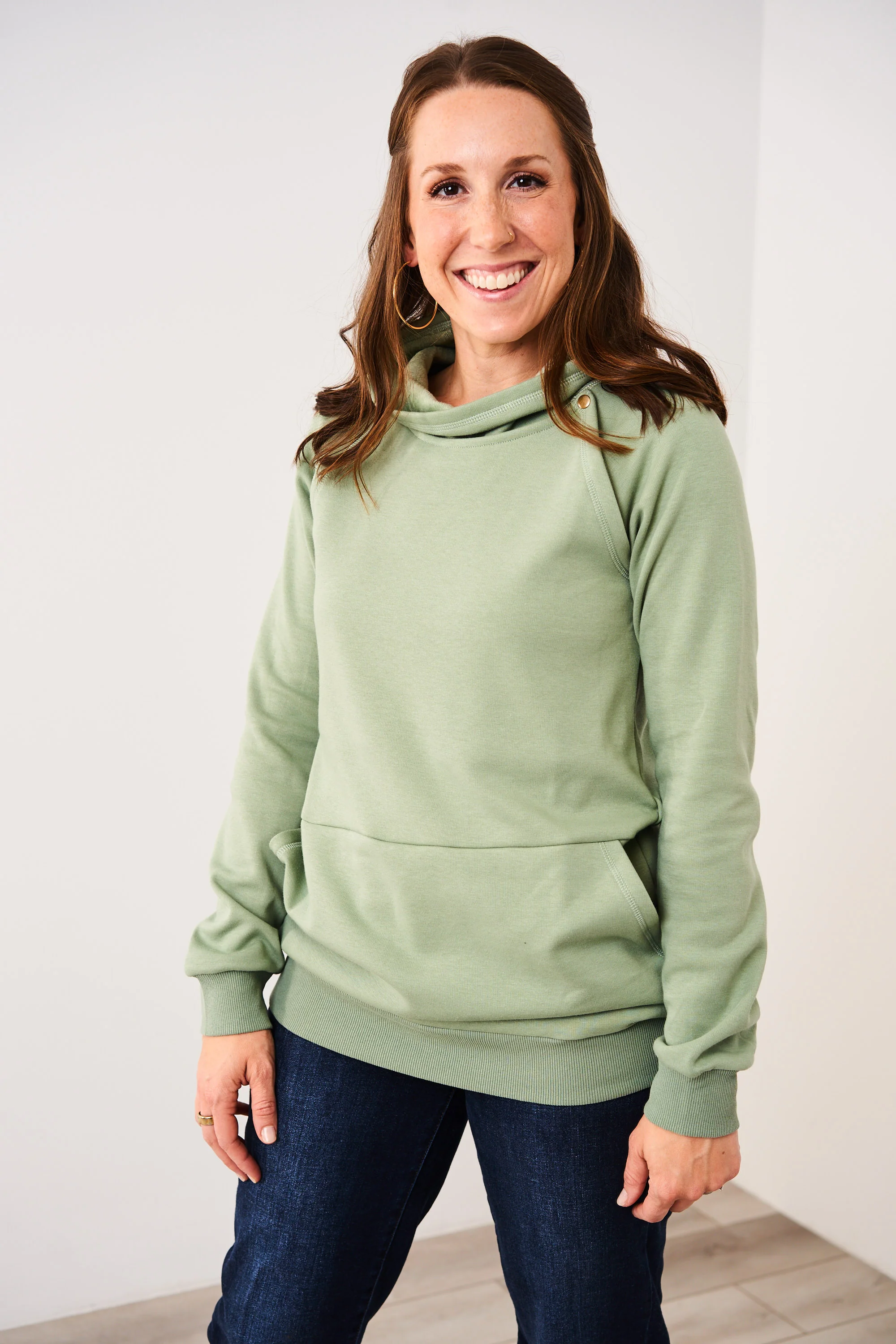 Latched Mama Harbor Snap Nursing Pullover - Image 14