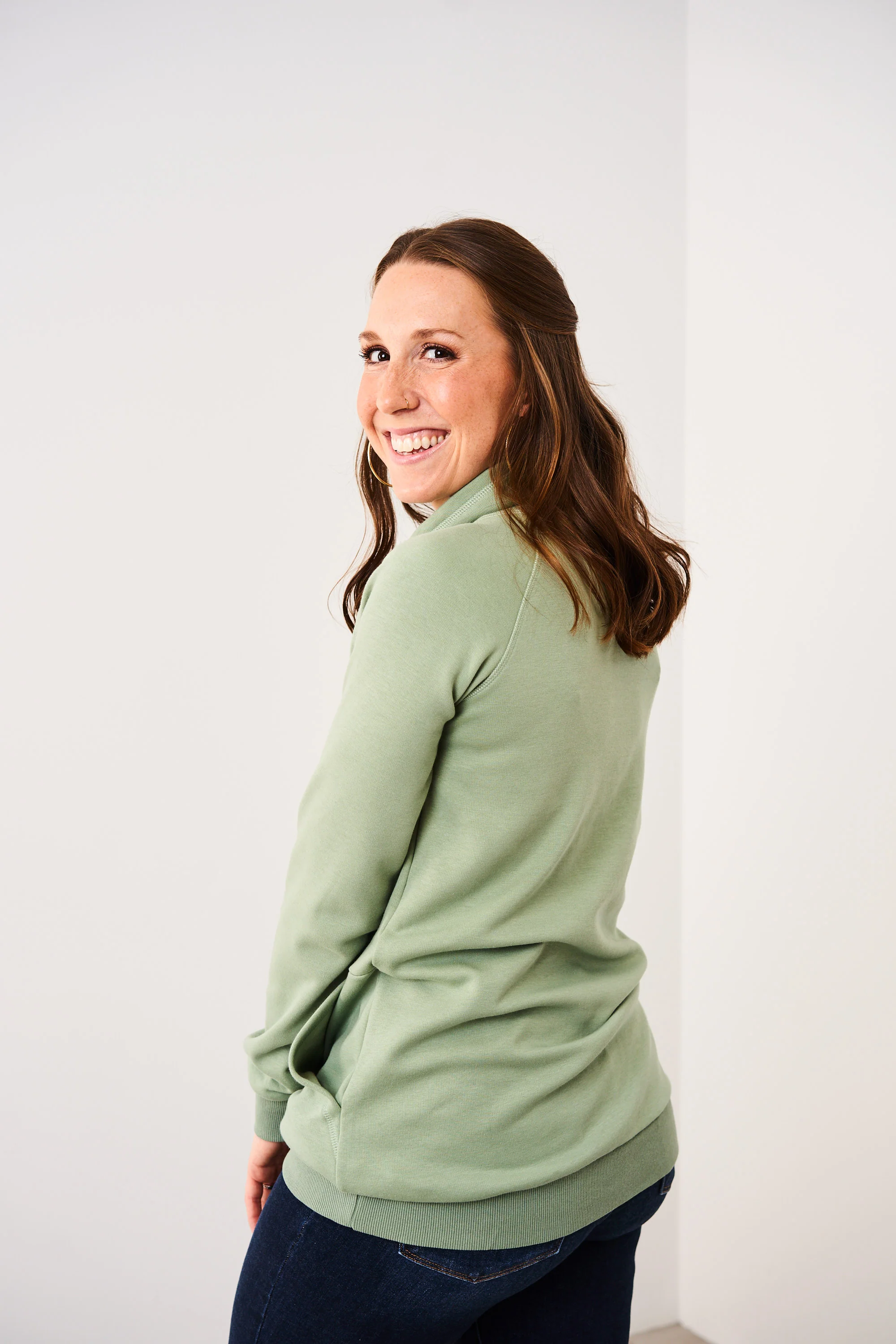 Latched Mama Harbor Snap Nursing Pullover - Image 16