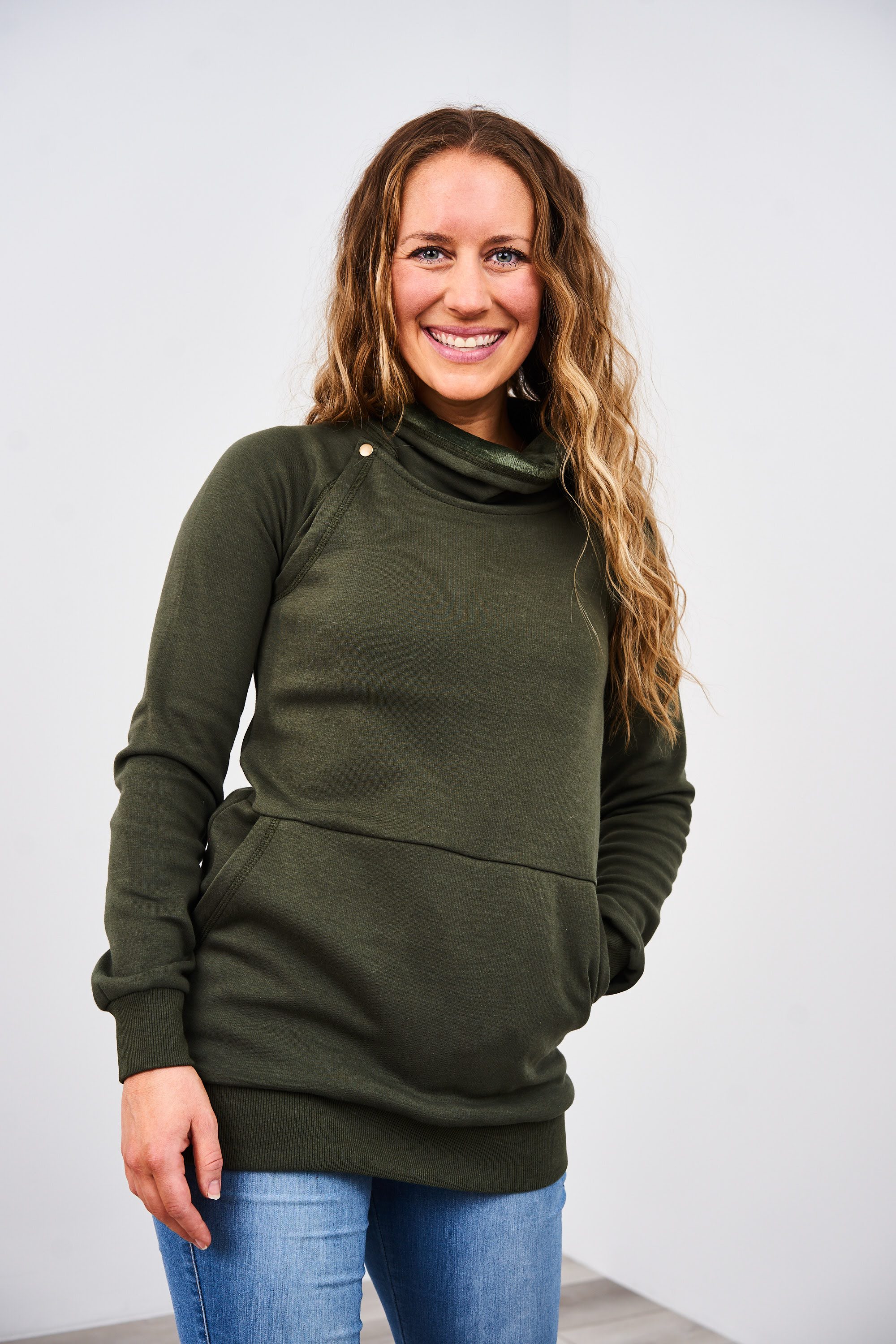 Latched Mama Harbor Snap Nursing Pullover - Image 9