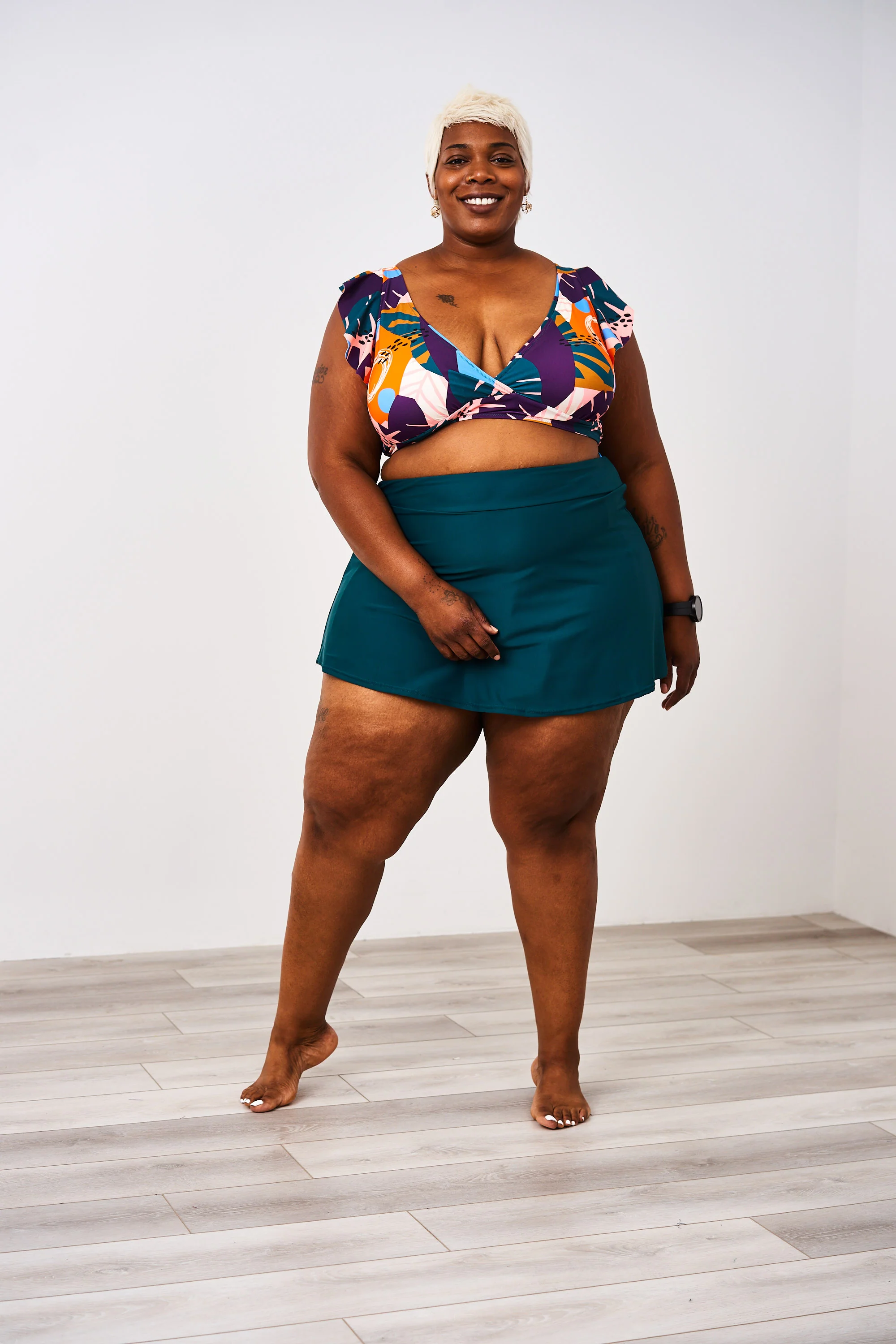 Latched Mama Lace Up Nursing Swim Top - Final Sale - Image 10