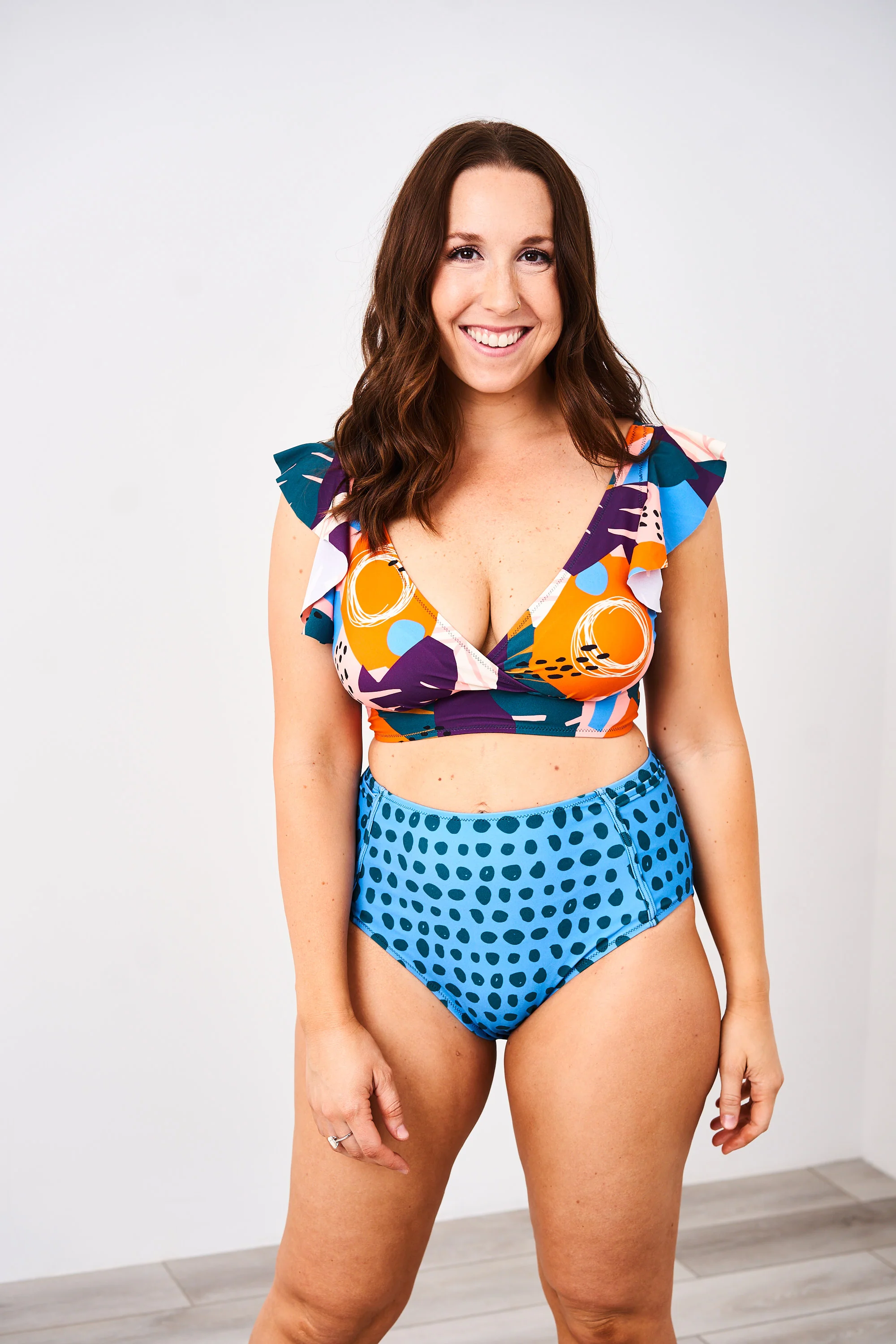Latched Mama Lace Up Nursing Swim Top - Final Sale - Image 9