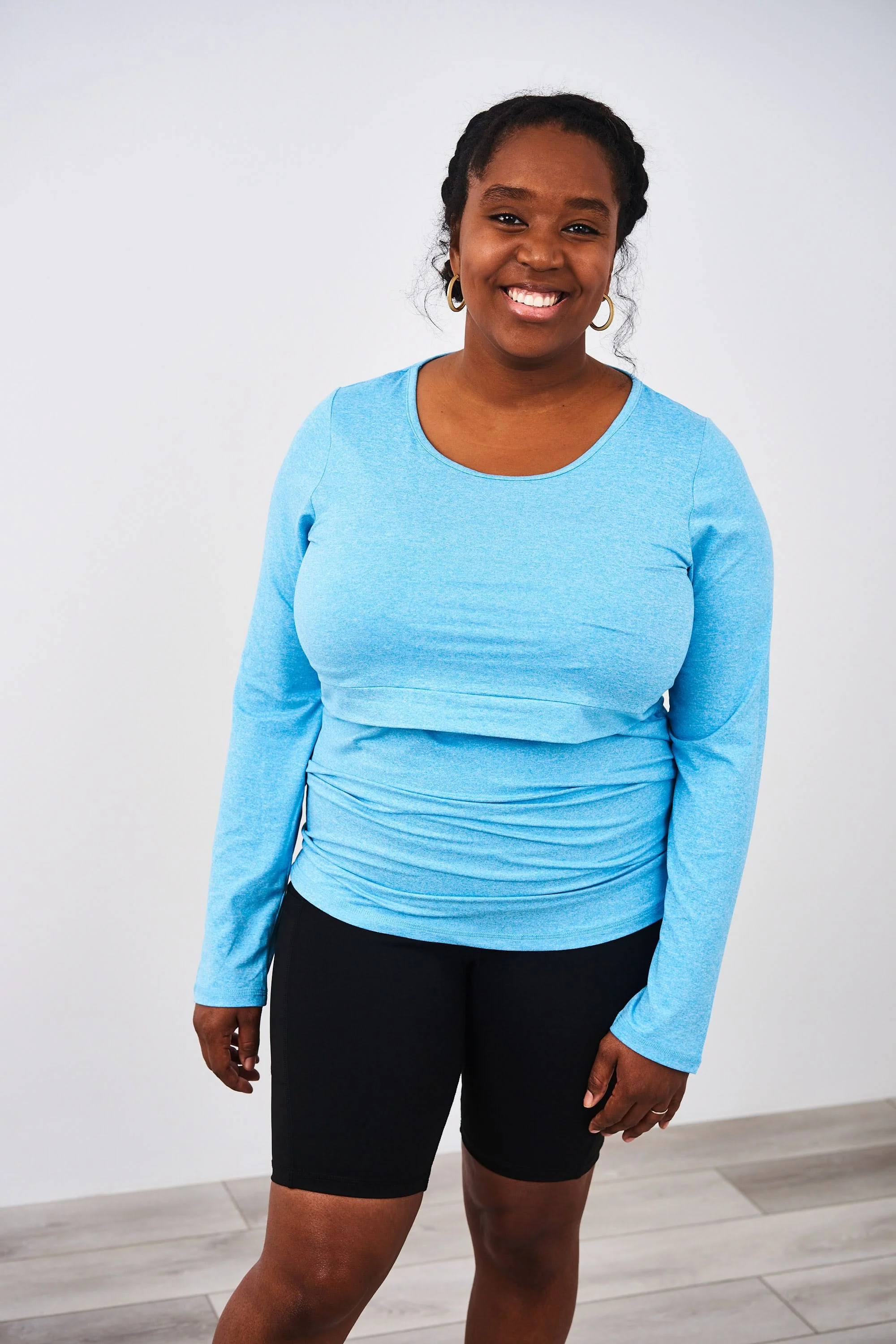 Latched Mama Long Sleeve Performance Nursing Tee - Last Chance - Image 10