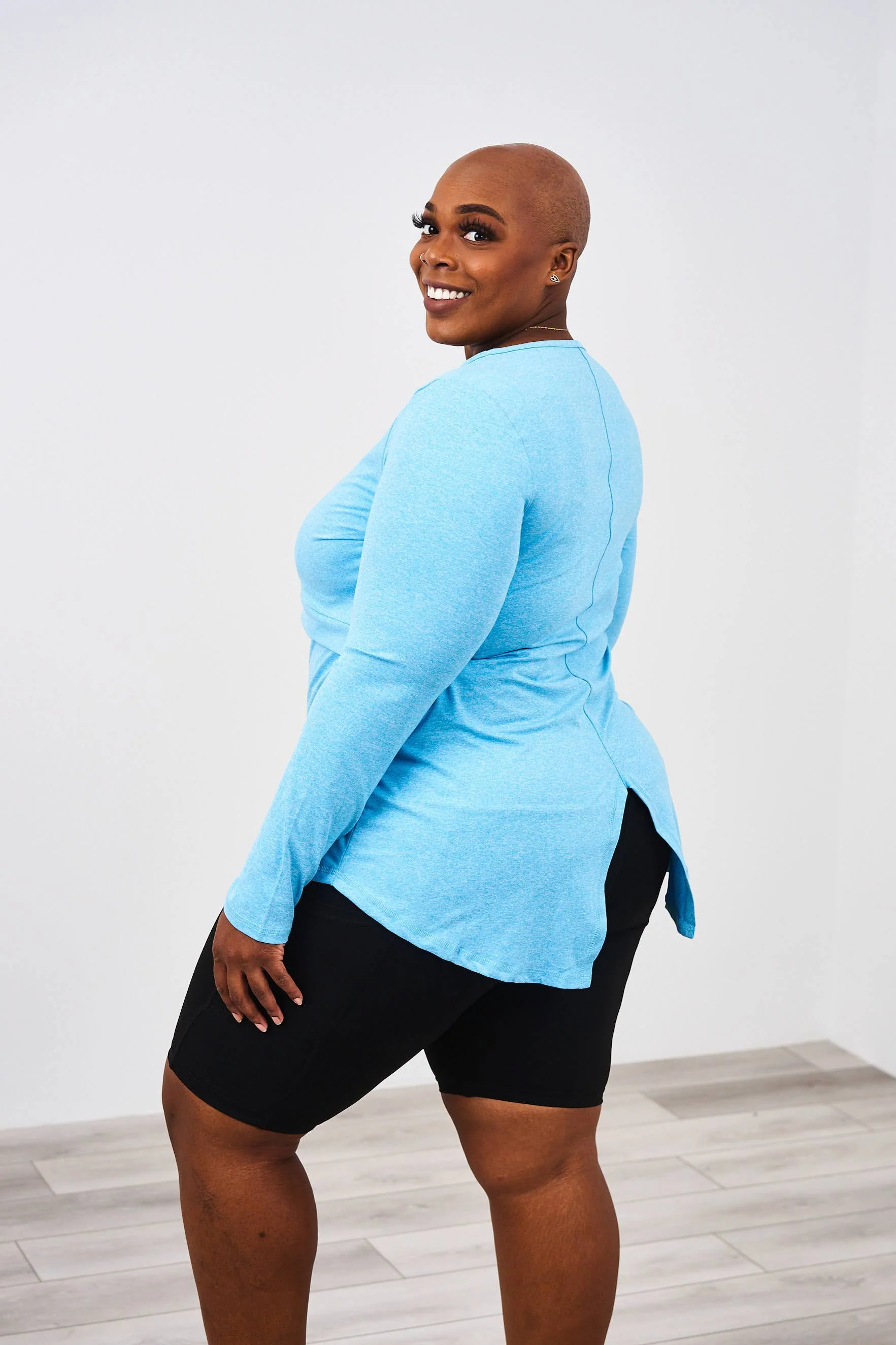 Latched Mama Long Sleeve Performance Nursing Tee - Last Chance - Image 15
