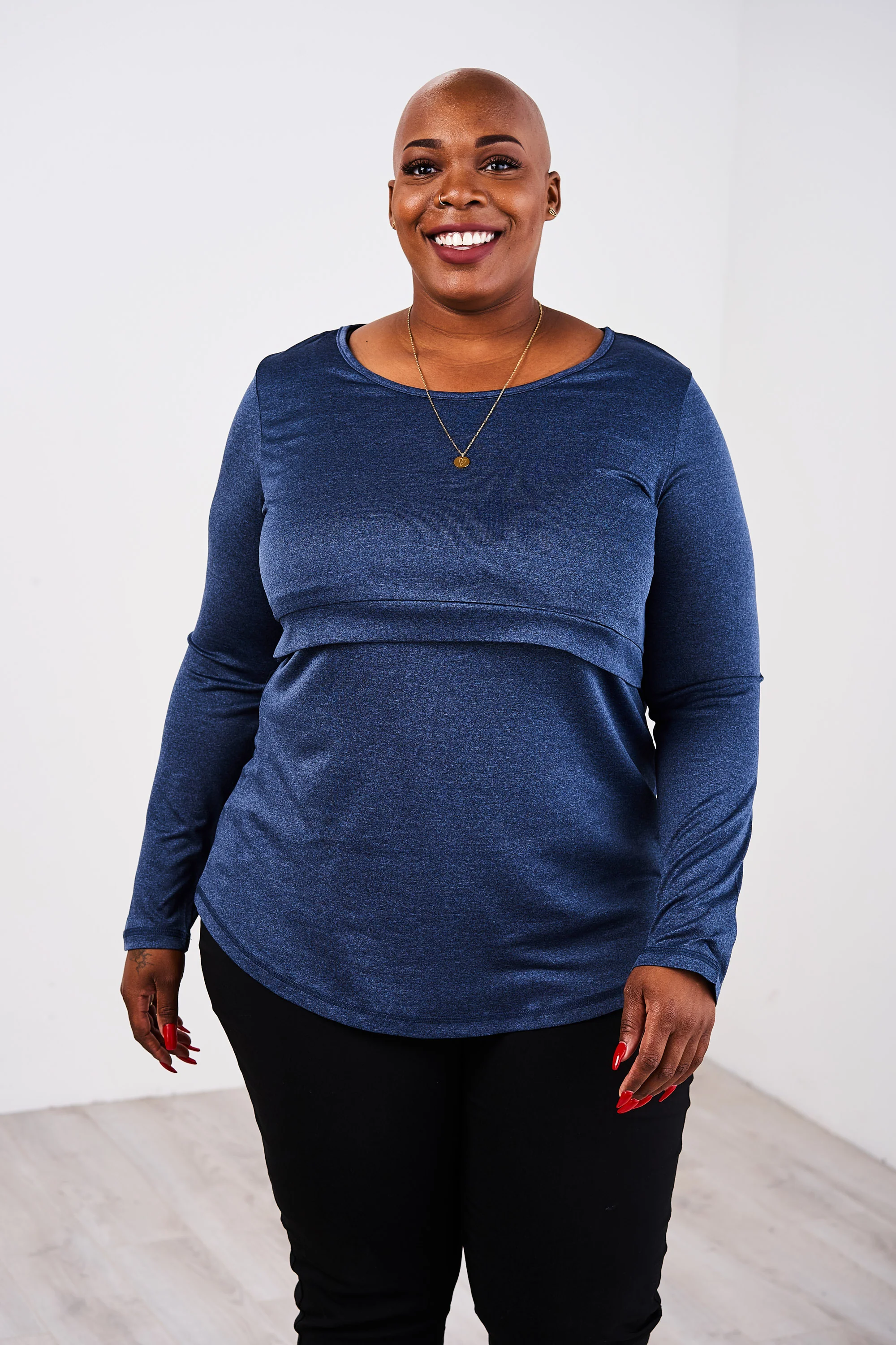 Latched Mama Long Sleeve Performance Nursing Tee - Last Chance - Image 4