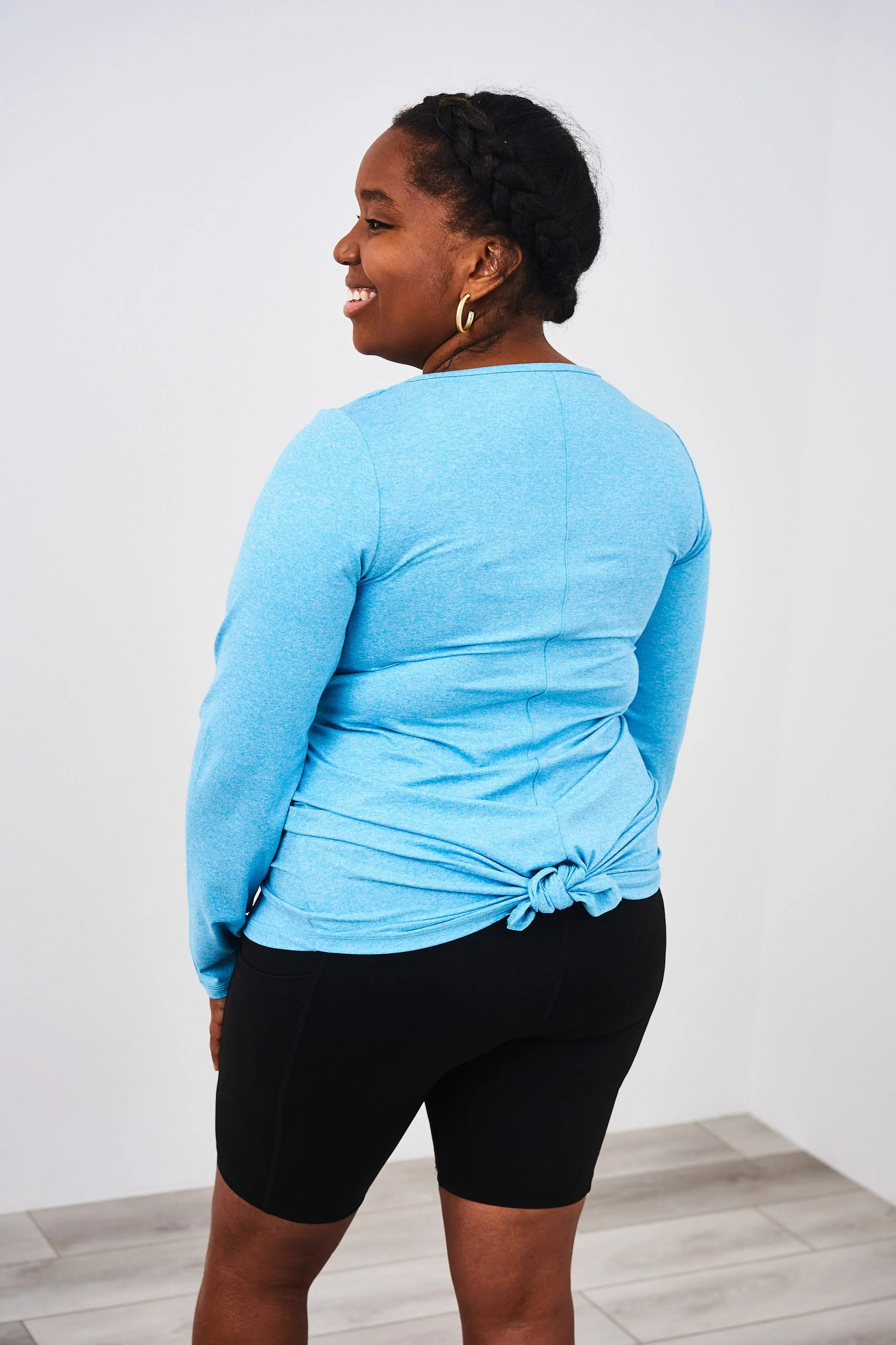 Latched Mama Long Sleeve Performance Nursing Tee - Last Chance - Image 8