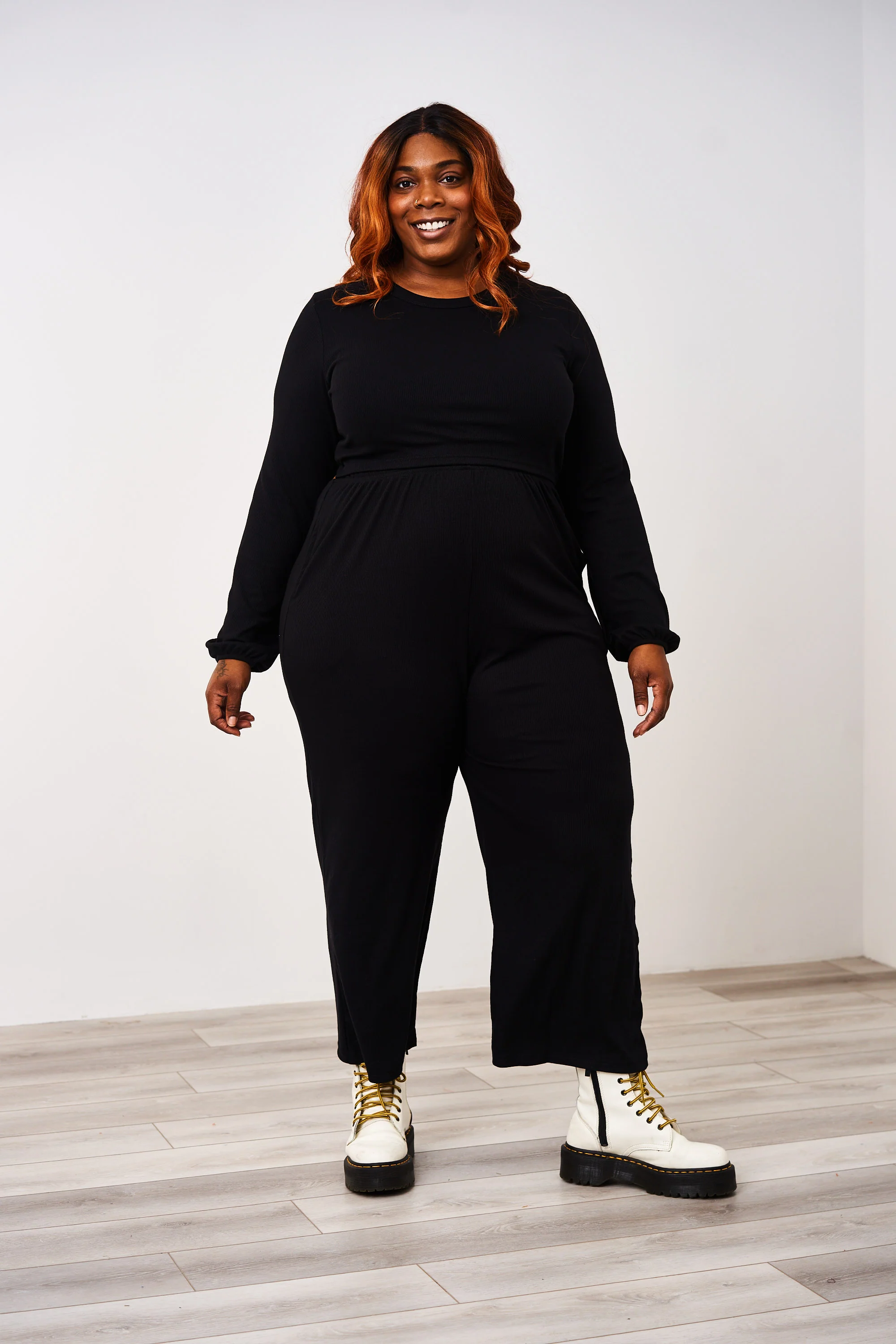 Latched Mama Long Sleeve Ribbed Nursing Jumper - Final Sale - Image 12