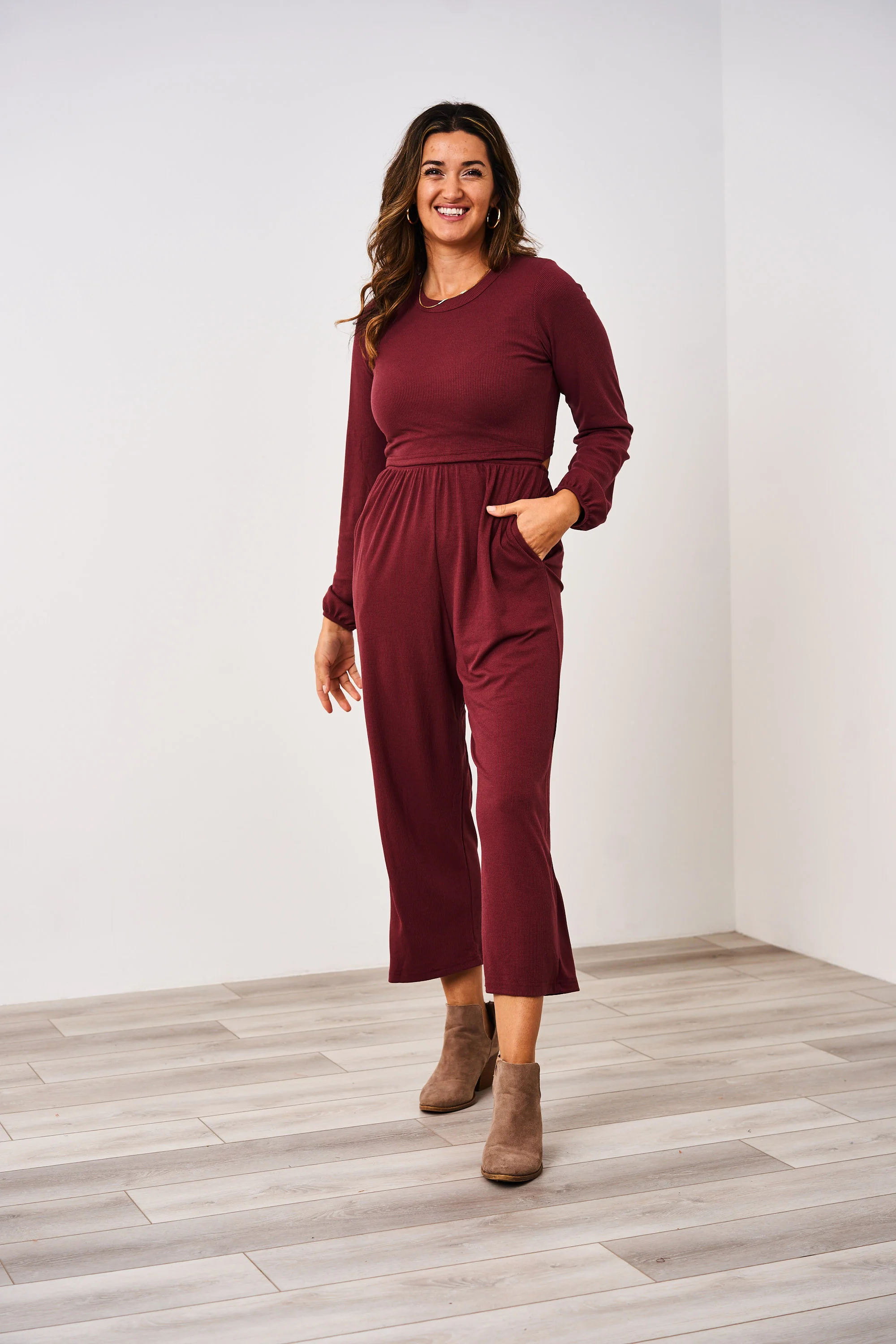 Latched Mama Long Sleeve Ribbed Nursing Jumper - Final Sale - Image 16