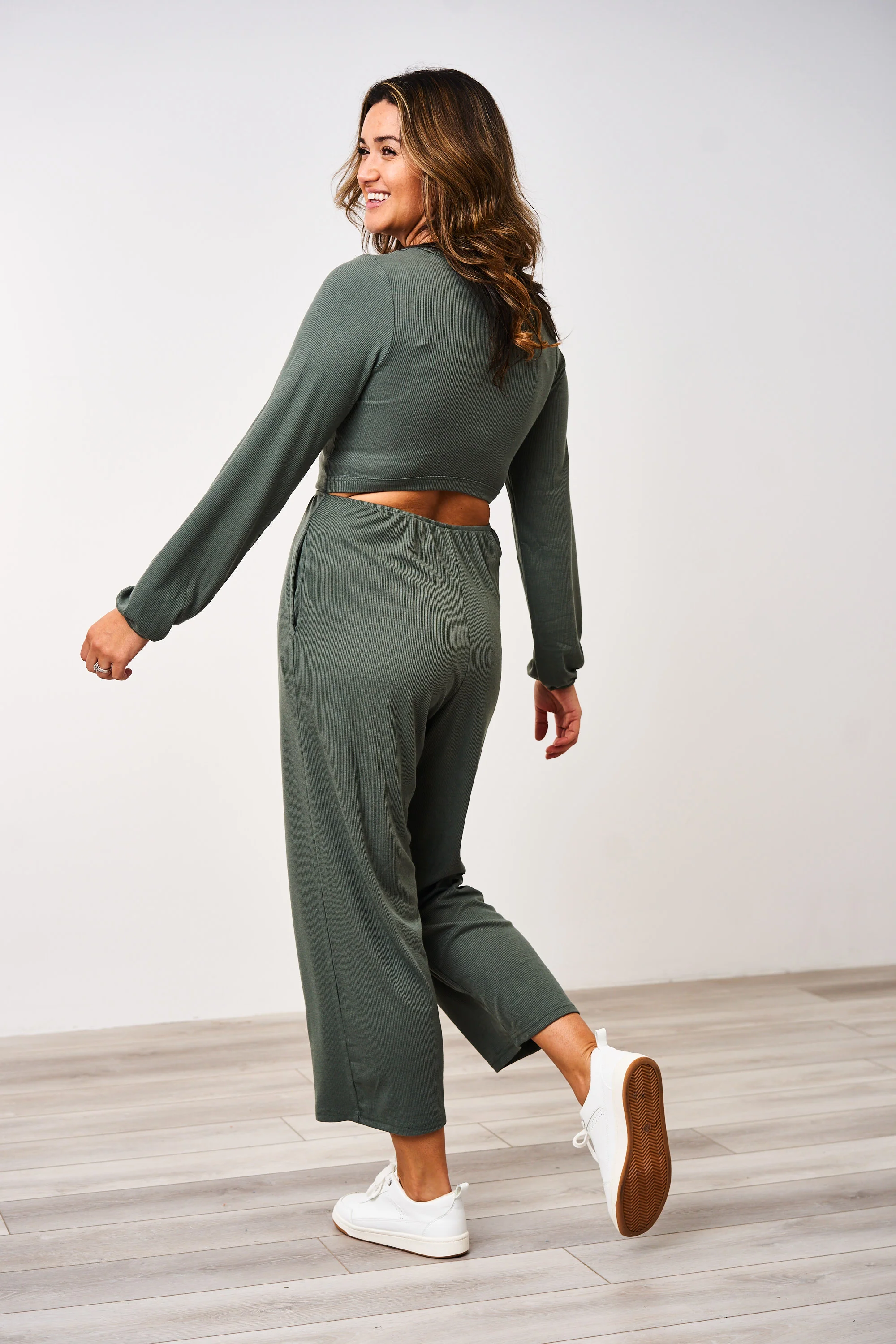 Latched Mama Long Sleeve Ribbed Nursing Jumper - Final Sale - Image 19