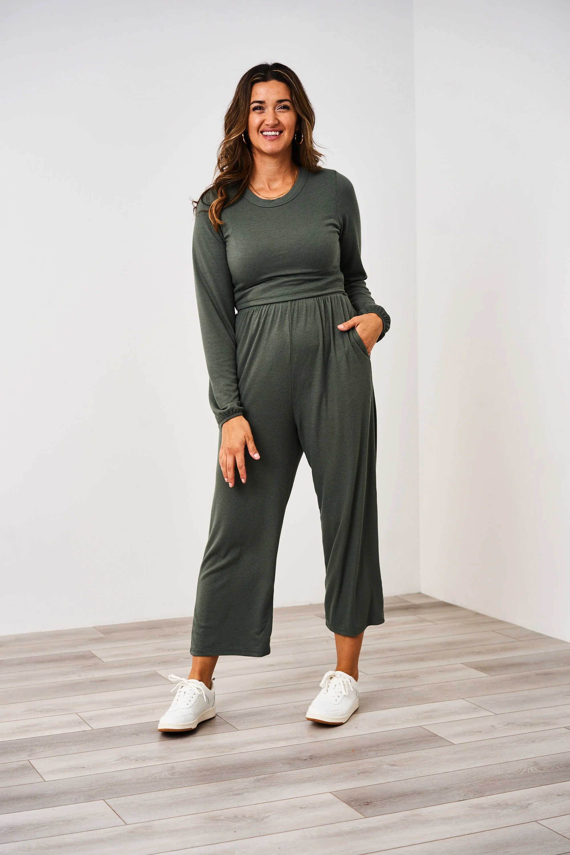 Latched Mama Long Sleeve Ribbed Nursing Jumper - Final Sale - Image 20
