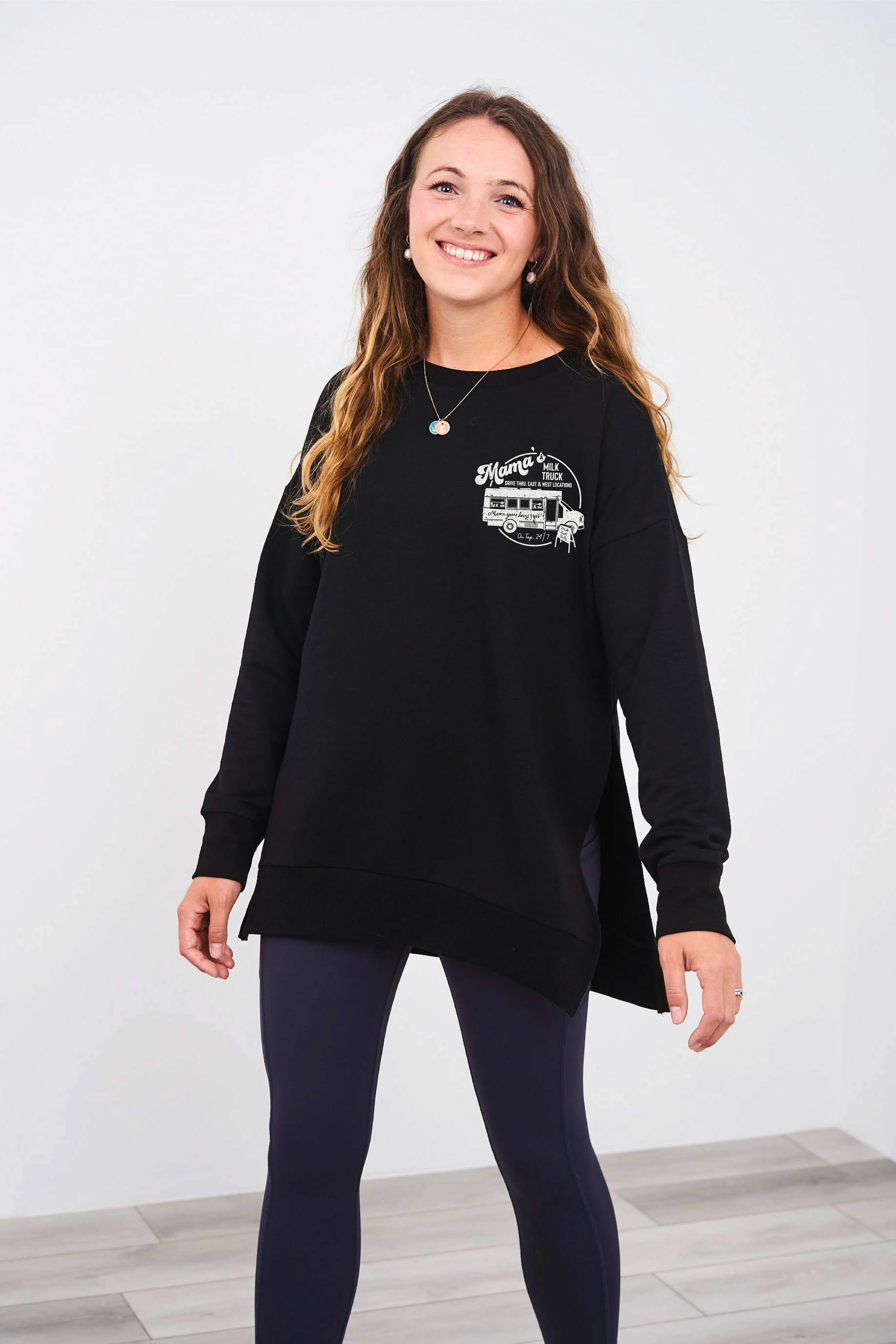 Latched Mama Milk Truck Nursing Pullover - Image 2