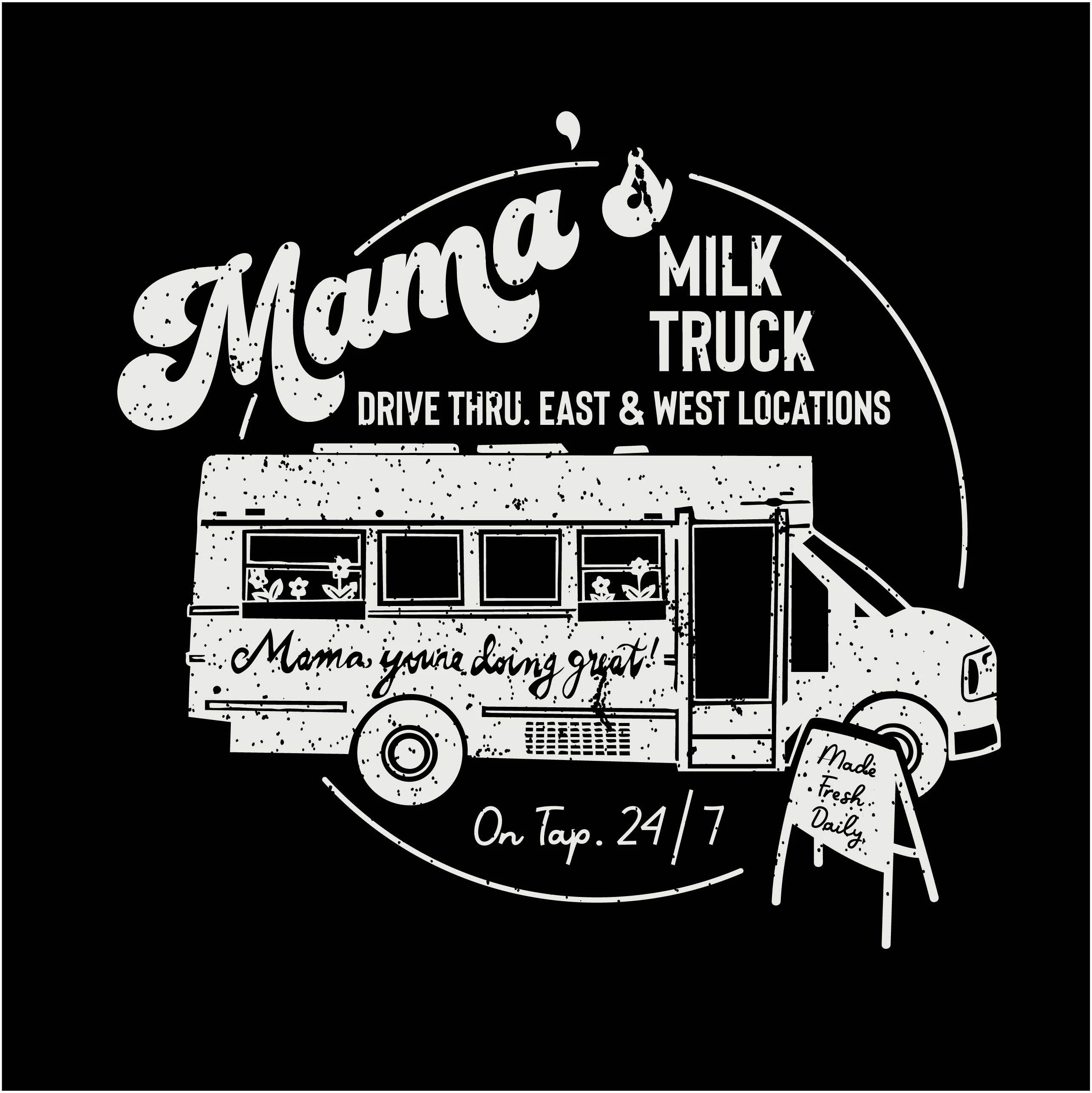 Latched Mama Milk Truck Nursing Pullover - Image 3