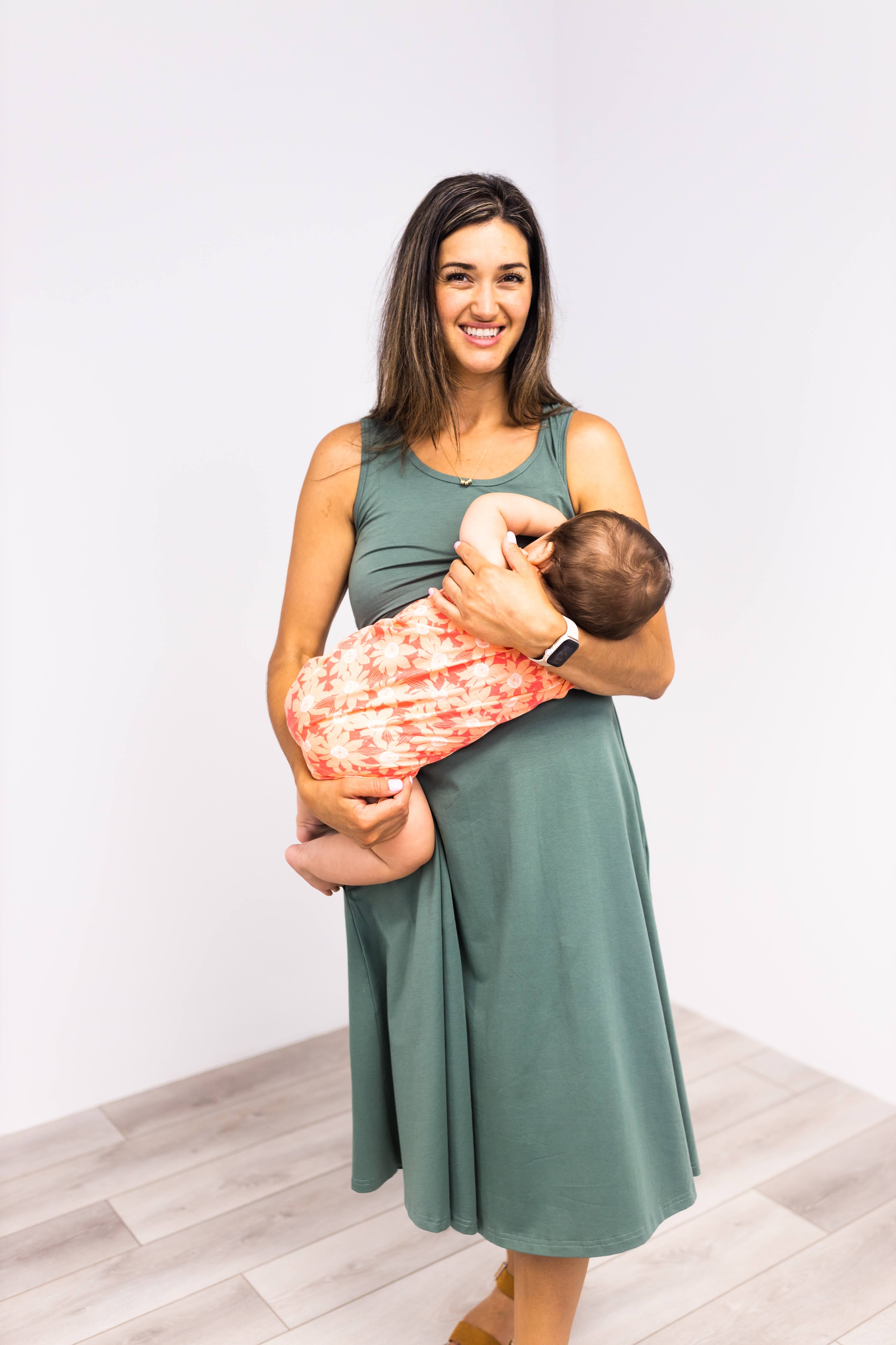 Latched Mama Nursing Sundress - Final Sale - Image 12