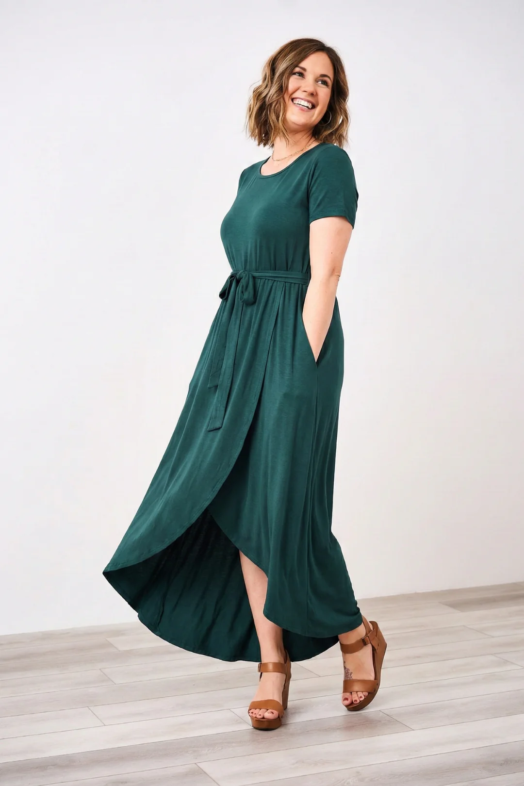 Latched Mama Petal Maxi Nursing Dress - Image 3