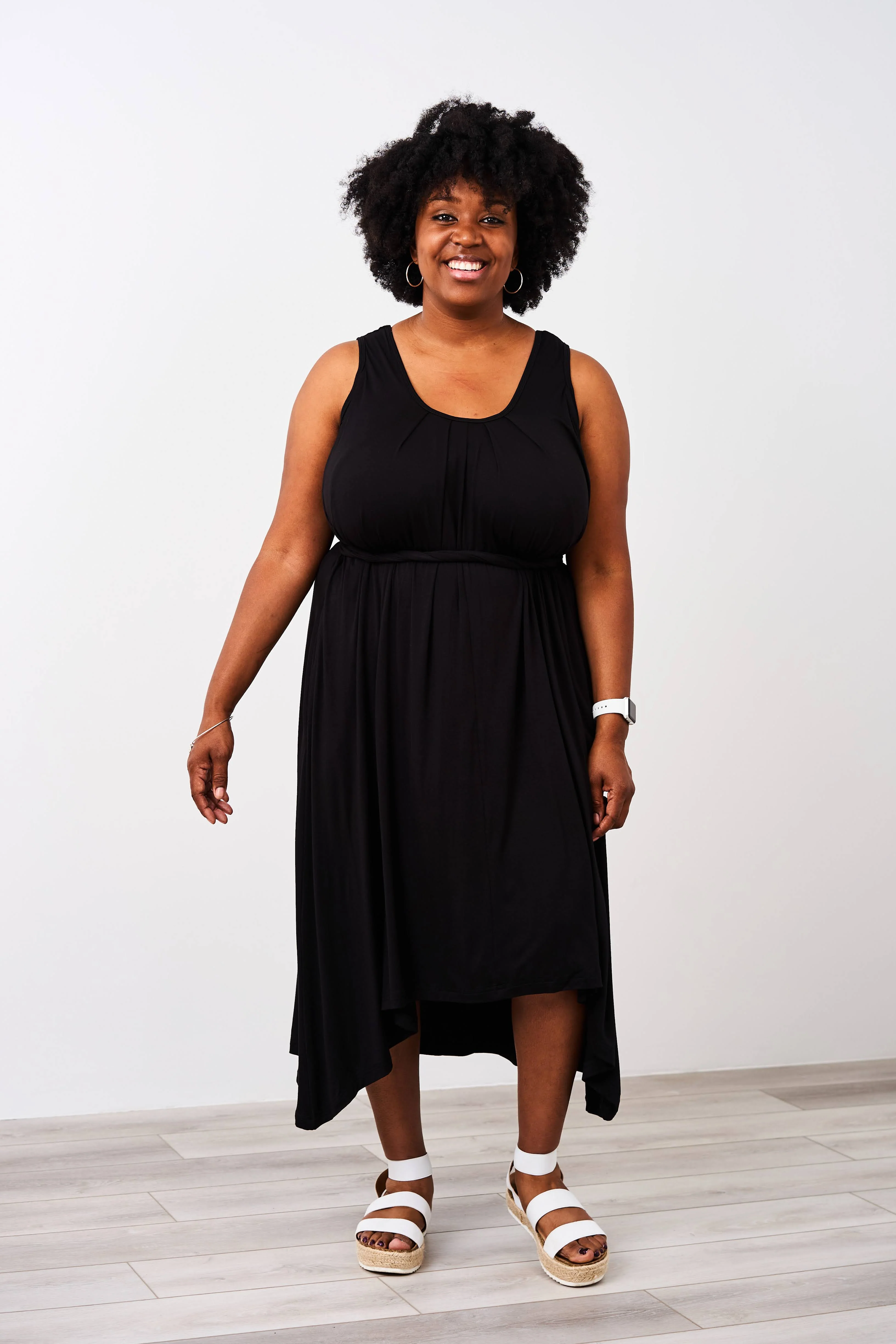 Latched Mama Pleated Nursing Dress - Last Chance - Image 7