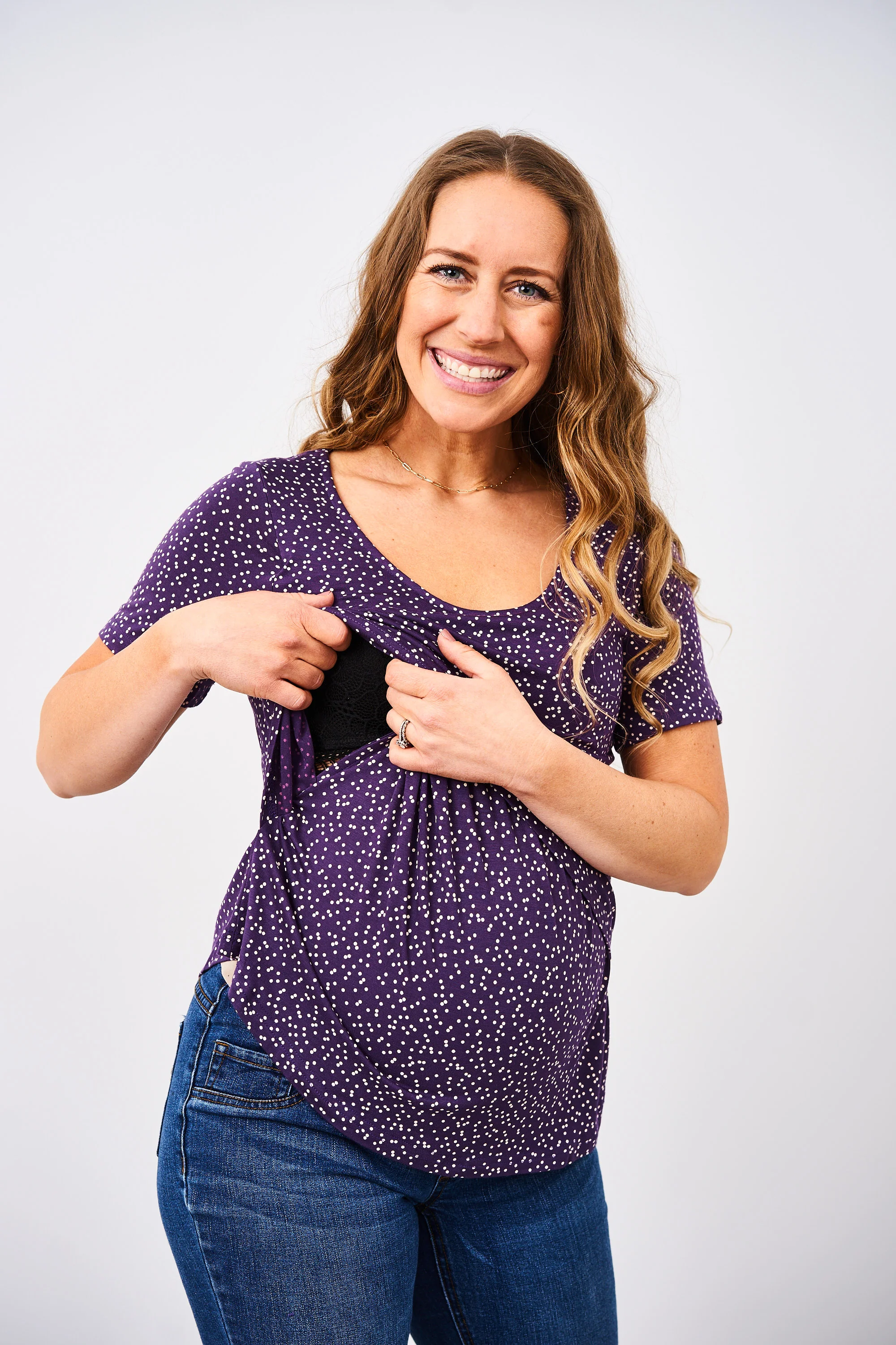 Latched Mama Relaxed Nursing Swing Tee - Image 9