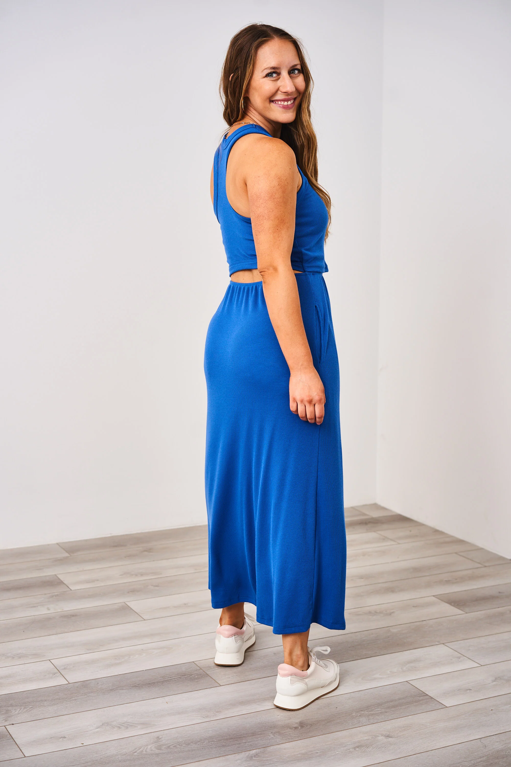 Latched Mama Ribbed Midi Nursing Slit Dress - Image 22