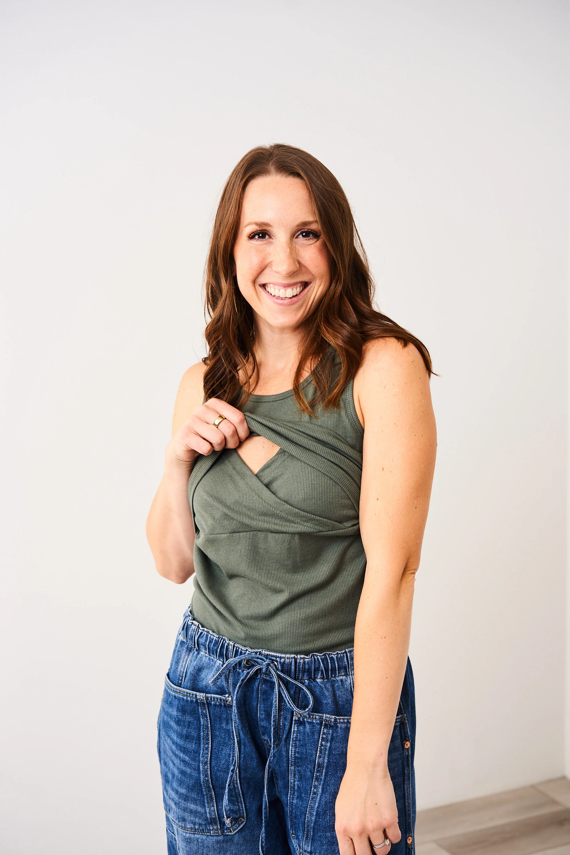 Latched Mama Ribbed Nursing Tank - Image 11