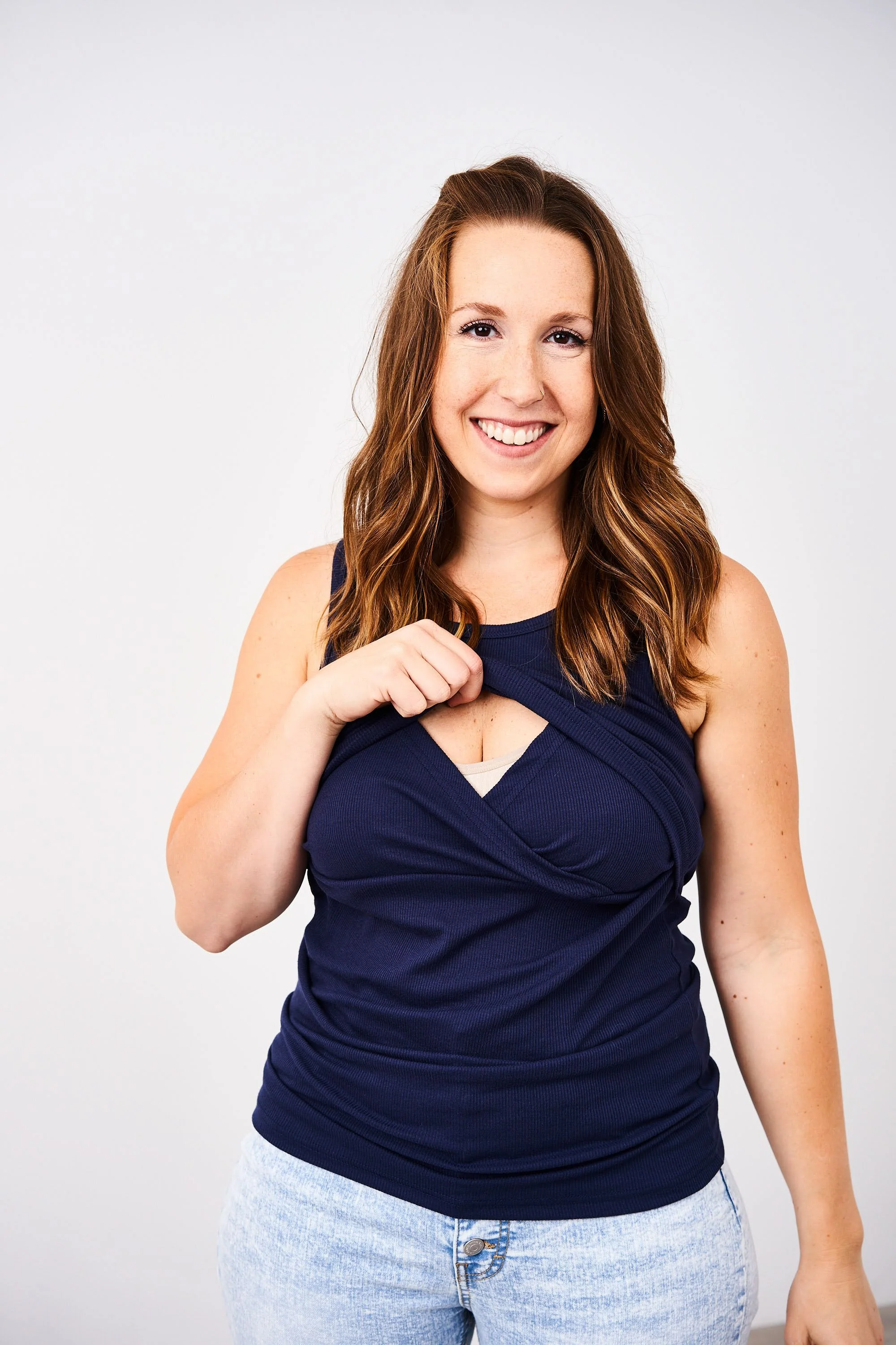 Latched Mama Ribbed Nursing Tank - Image 18