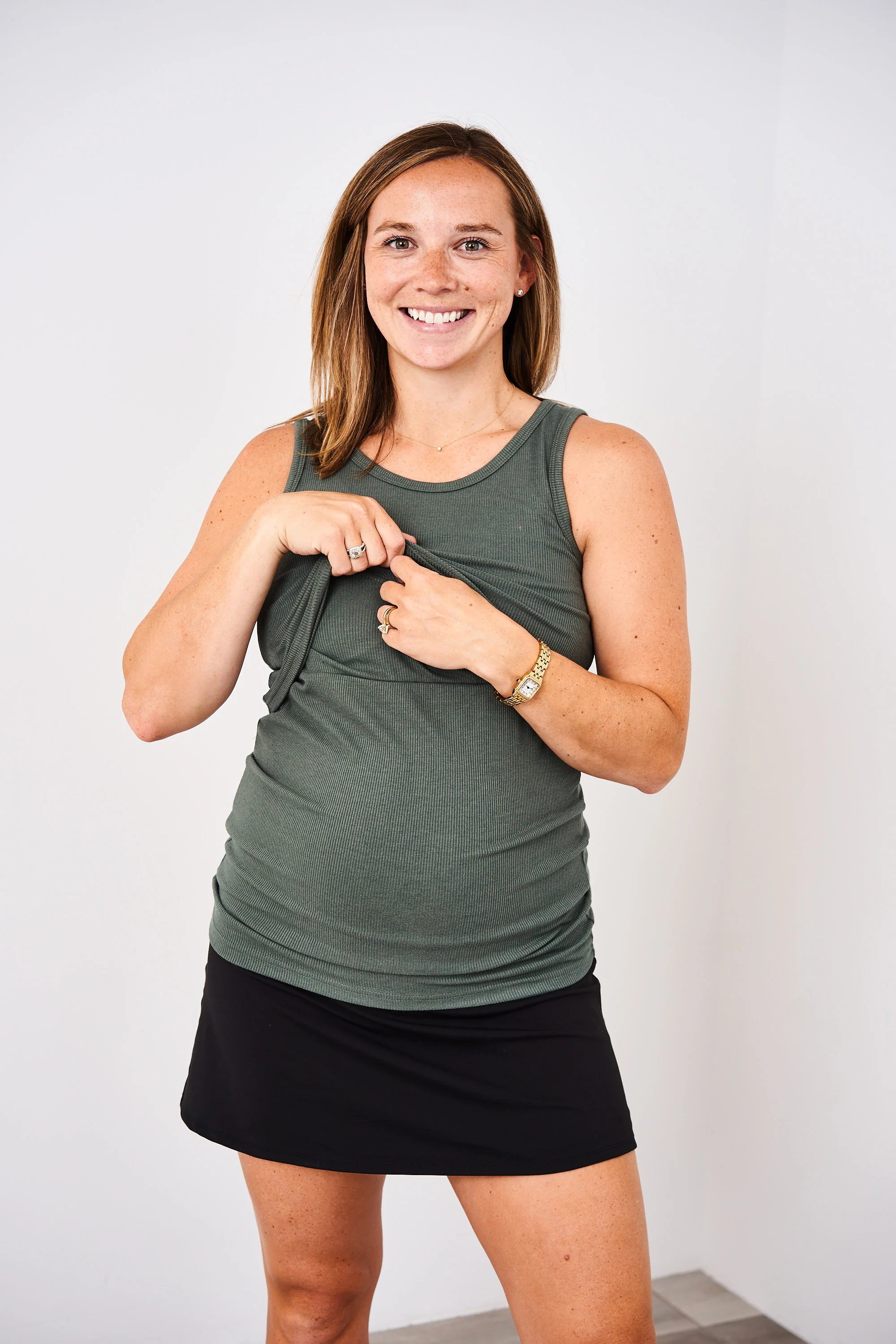 Latched Mama Ribbed Nursing Tank - Image 26