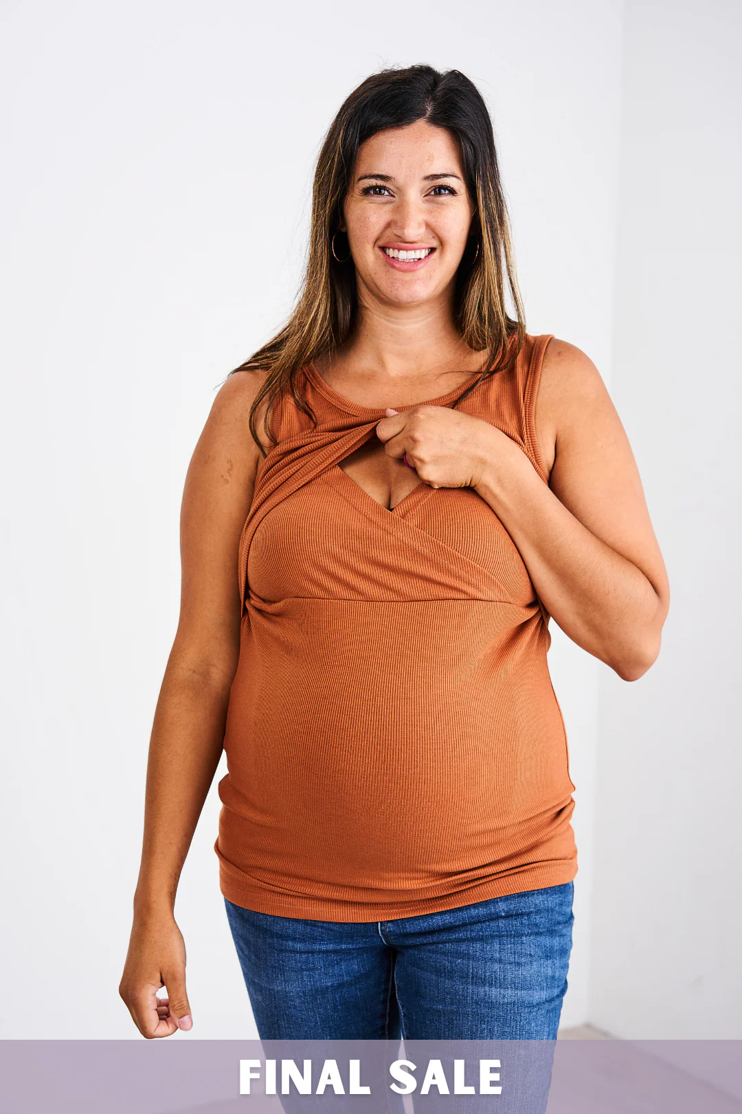 Latched Mama Ribbed Nursing Tank - Final Sale - Image 8