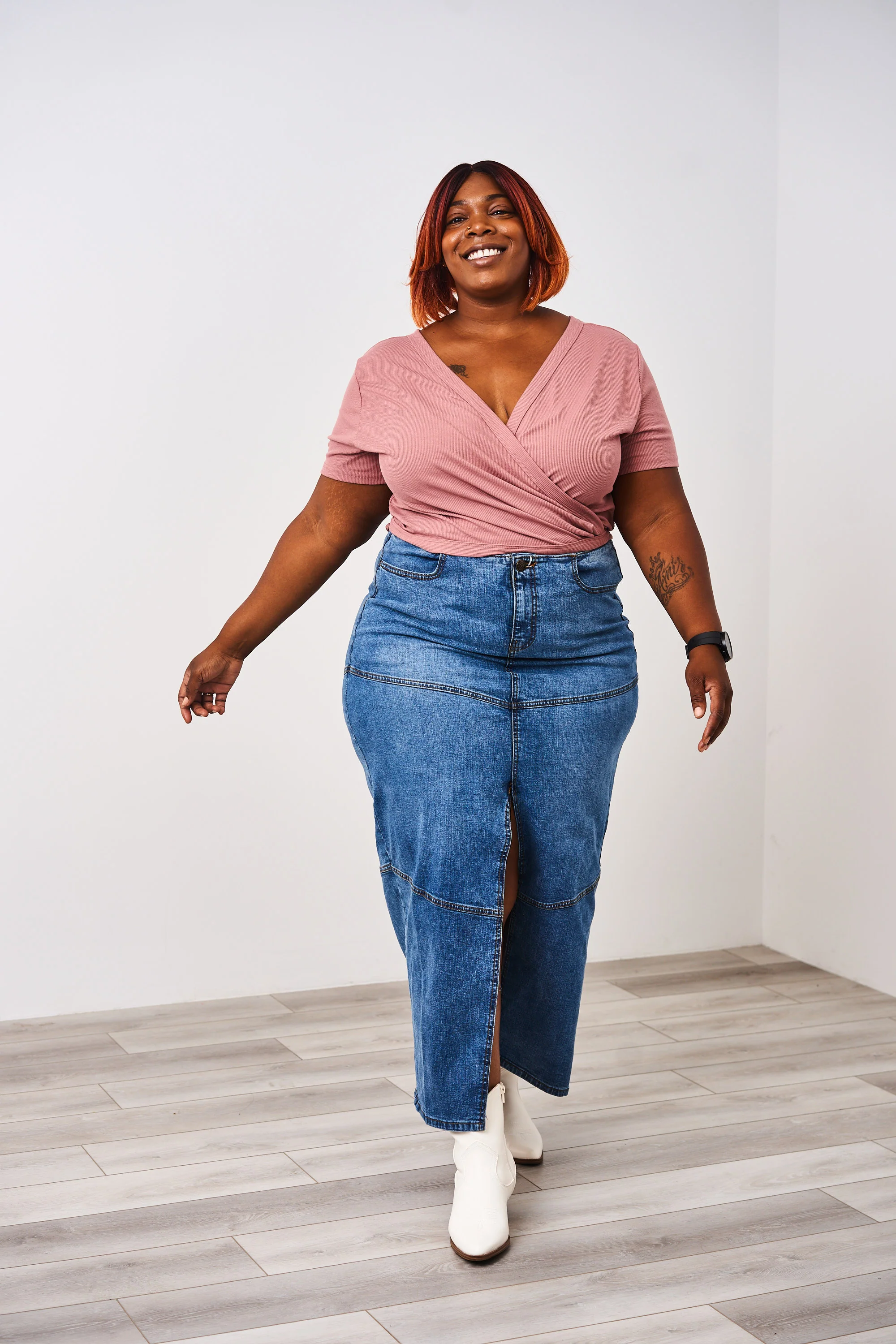 Latched Mama Ribbed Short Sleeve Nursing Wrap Top - Final Sale - Image 30
