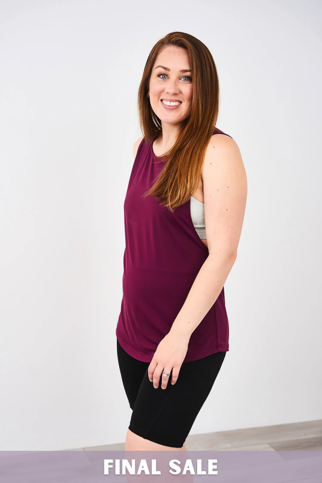 Latched Mama Side Access Mesh Nursing Tank - Final Sale - Image 5