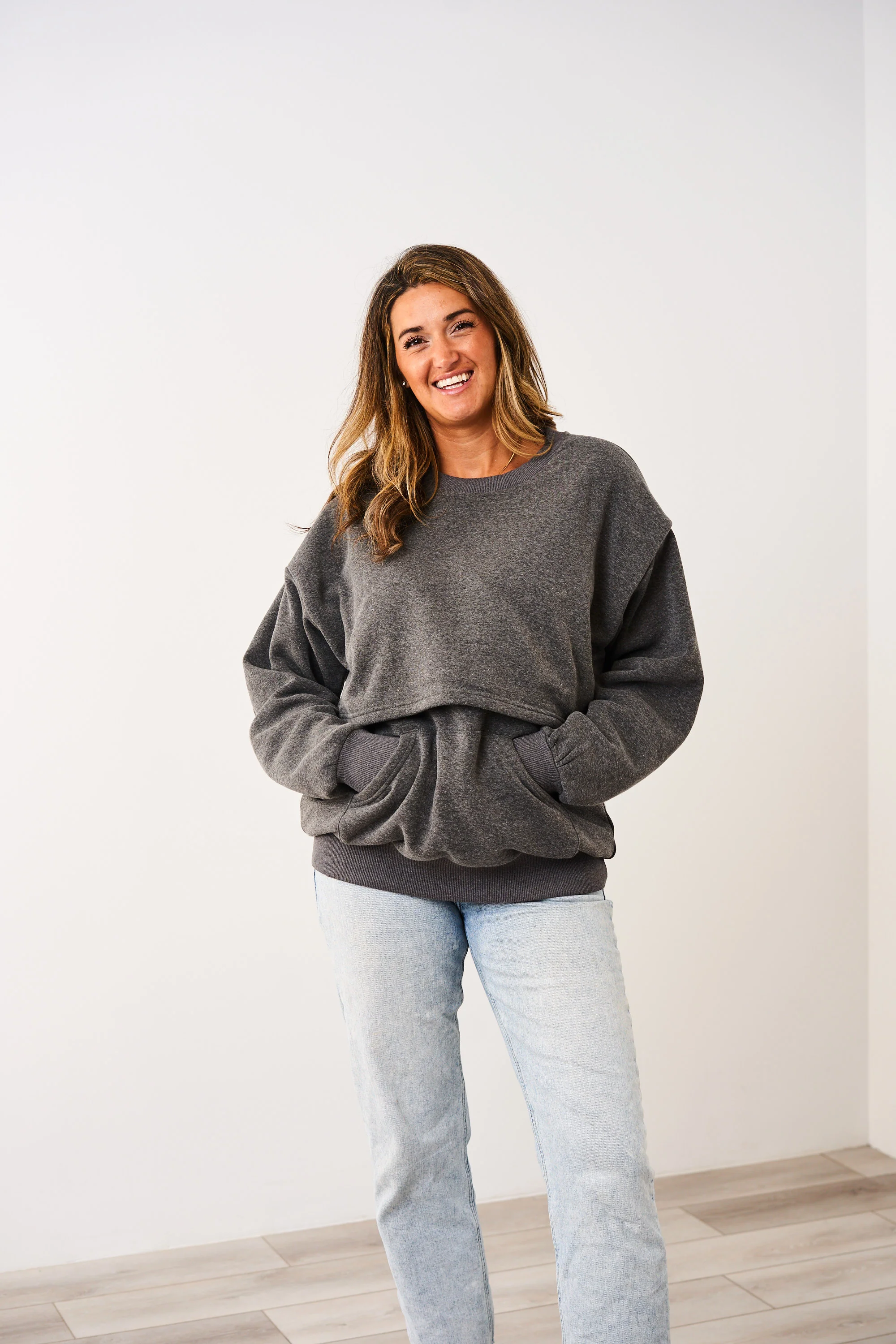 Latched Mama Snuggle-Up Nursing Sweatshirt - Image 4