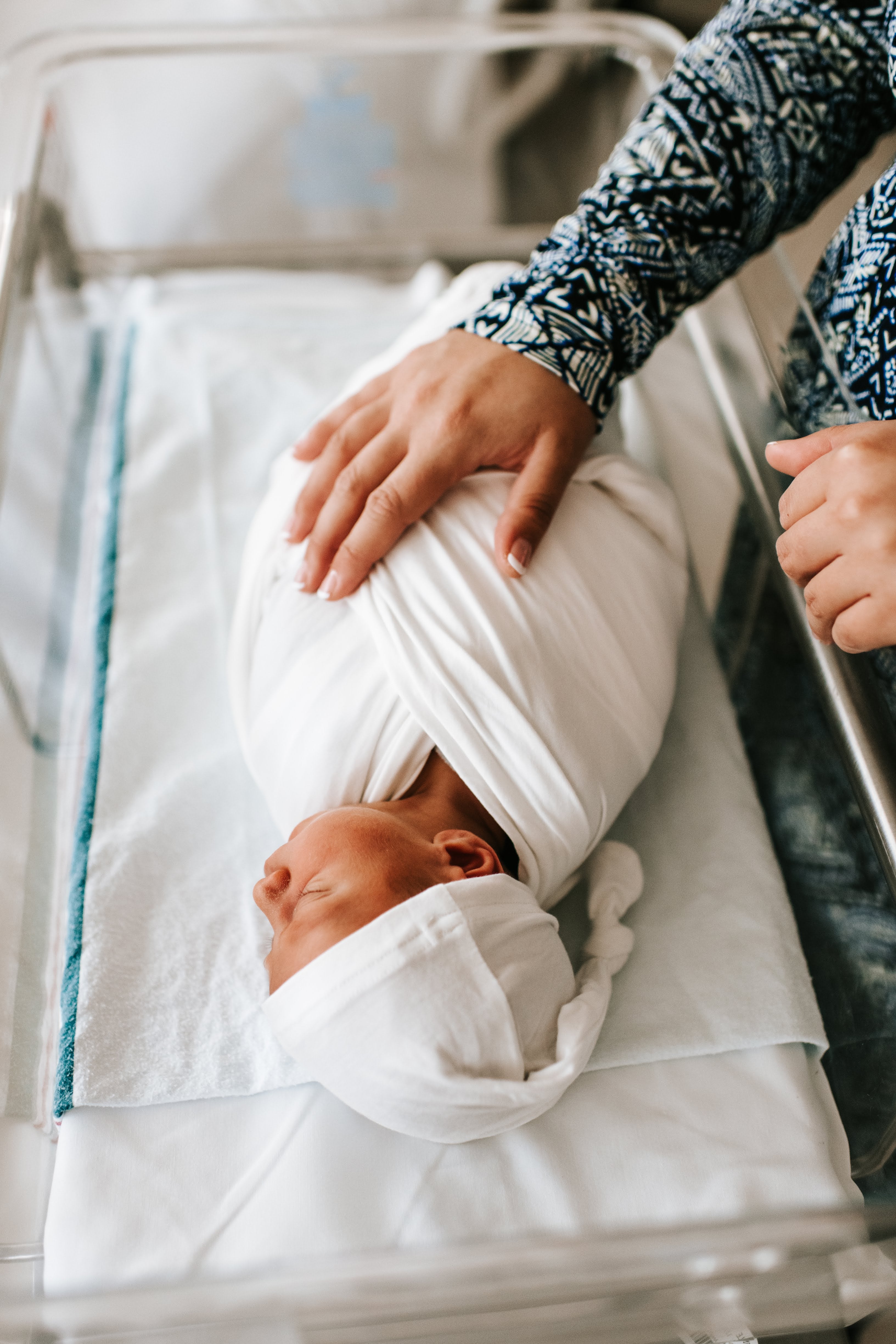Latched Mama Swaddle Blanket & Hat Set - Last Chance - Image 4
