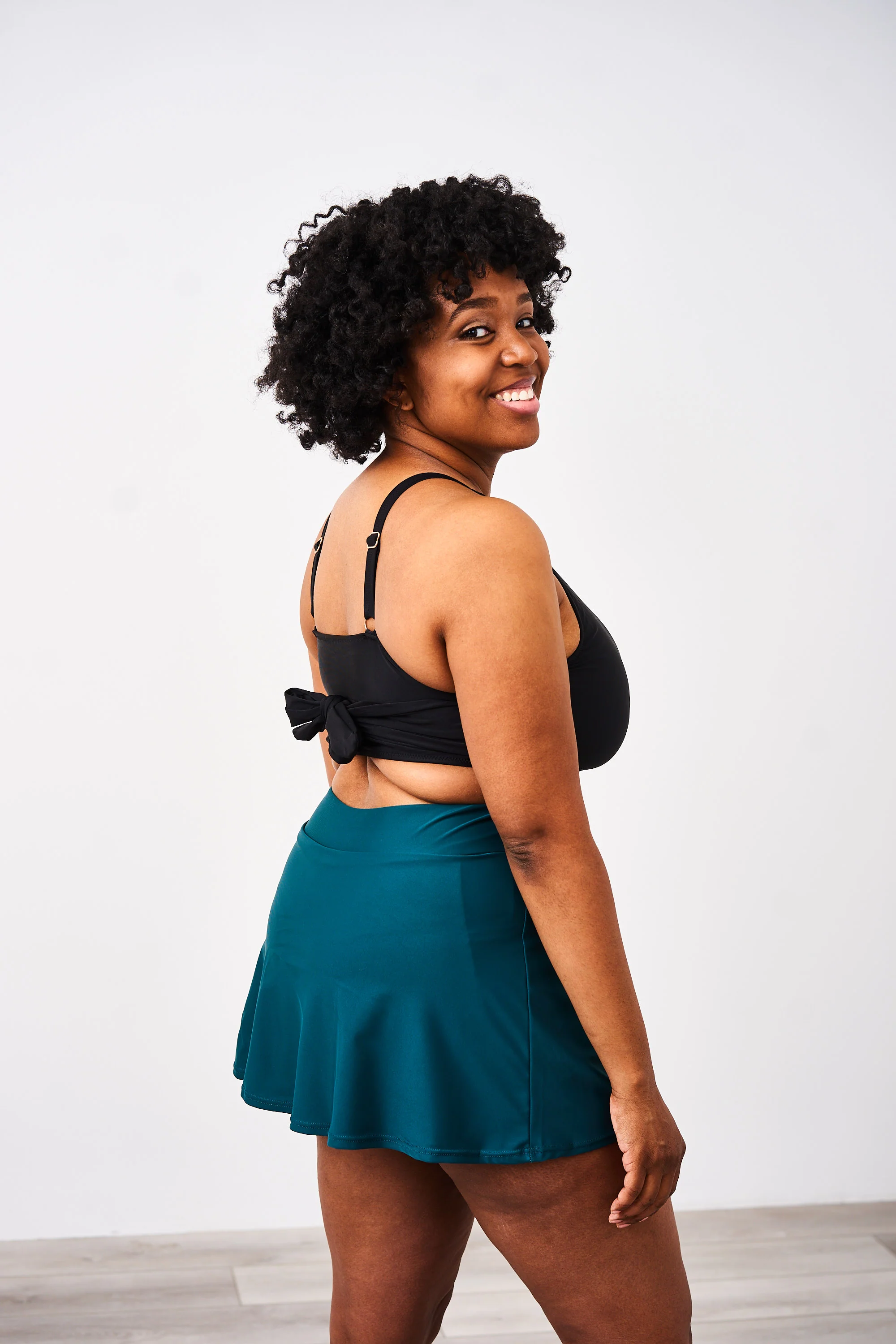 Latched Mama Tie Back Nursing Swim Top - Final Sale - Image 4