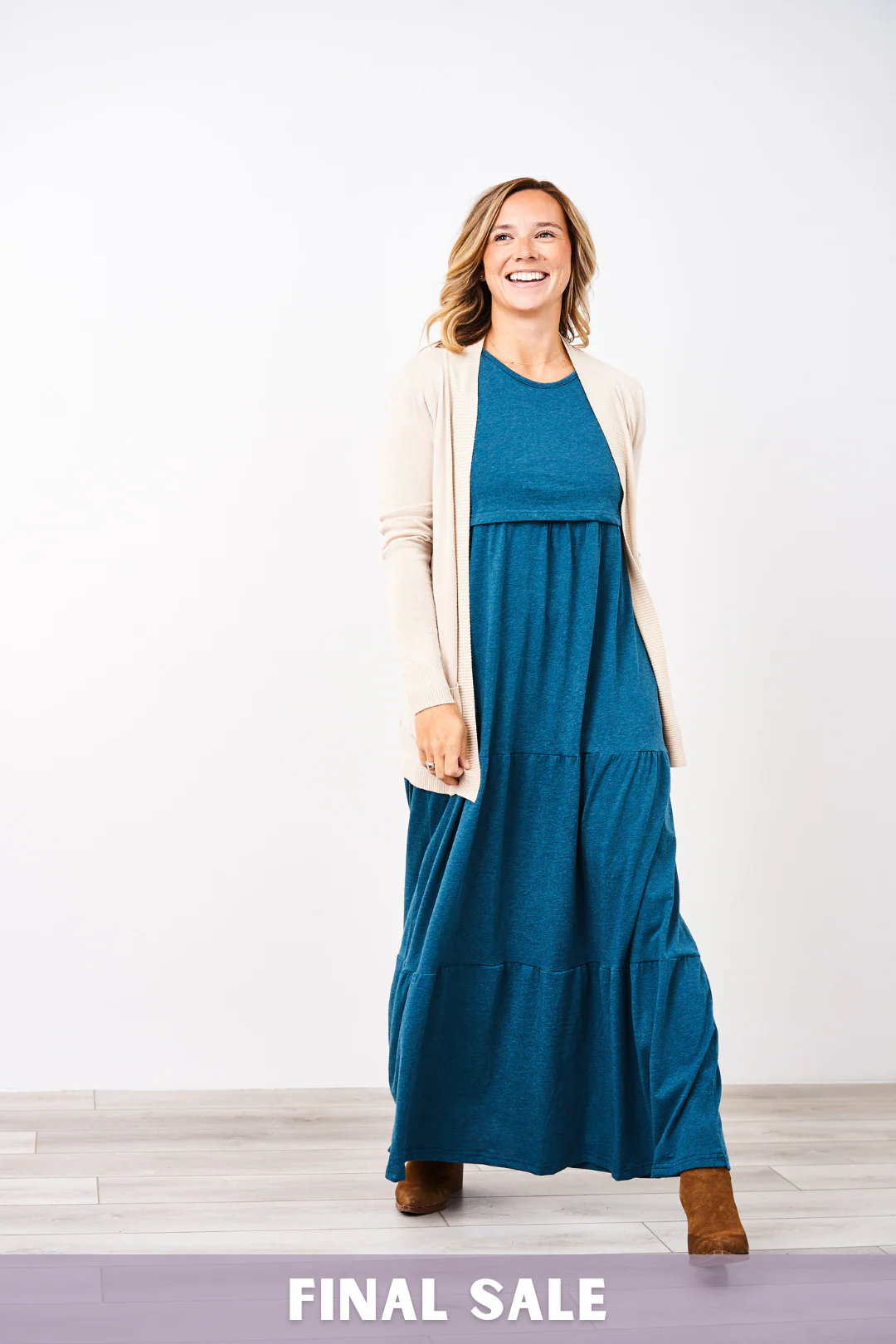 Latched Mama Tiered T-Shirt Maxi Dress - Final Sale - Image 4