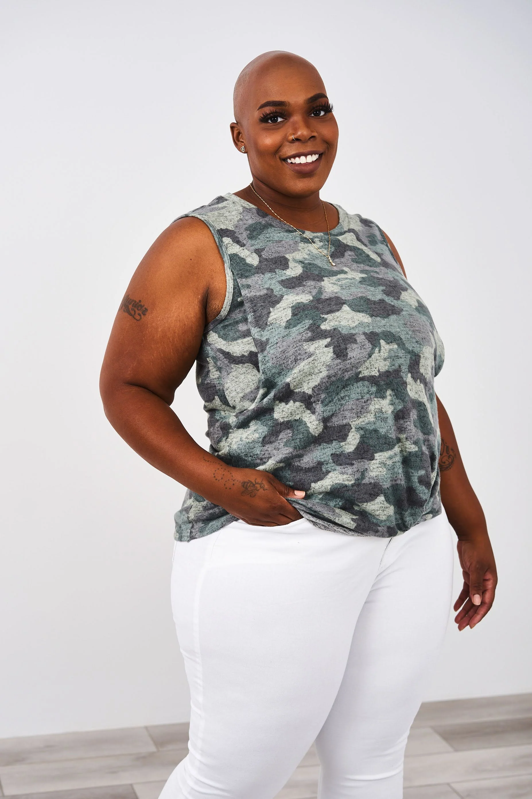 Latched Mama Twist Front Nursing Tank - Last Chance - Image 4