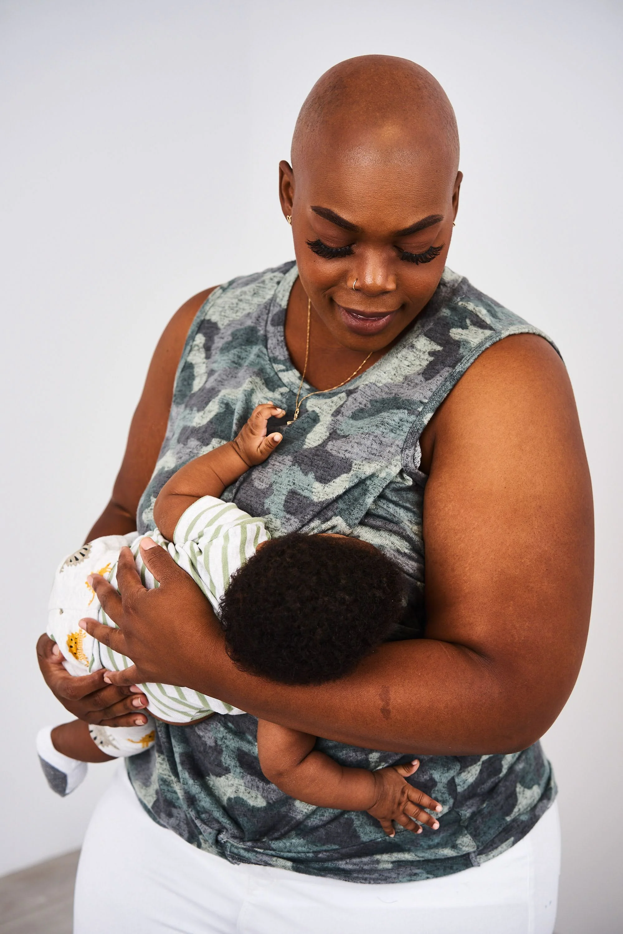 Latched Mama Twist Front Nursing Tank - Last Chance - Image 7