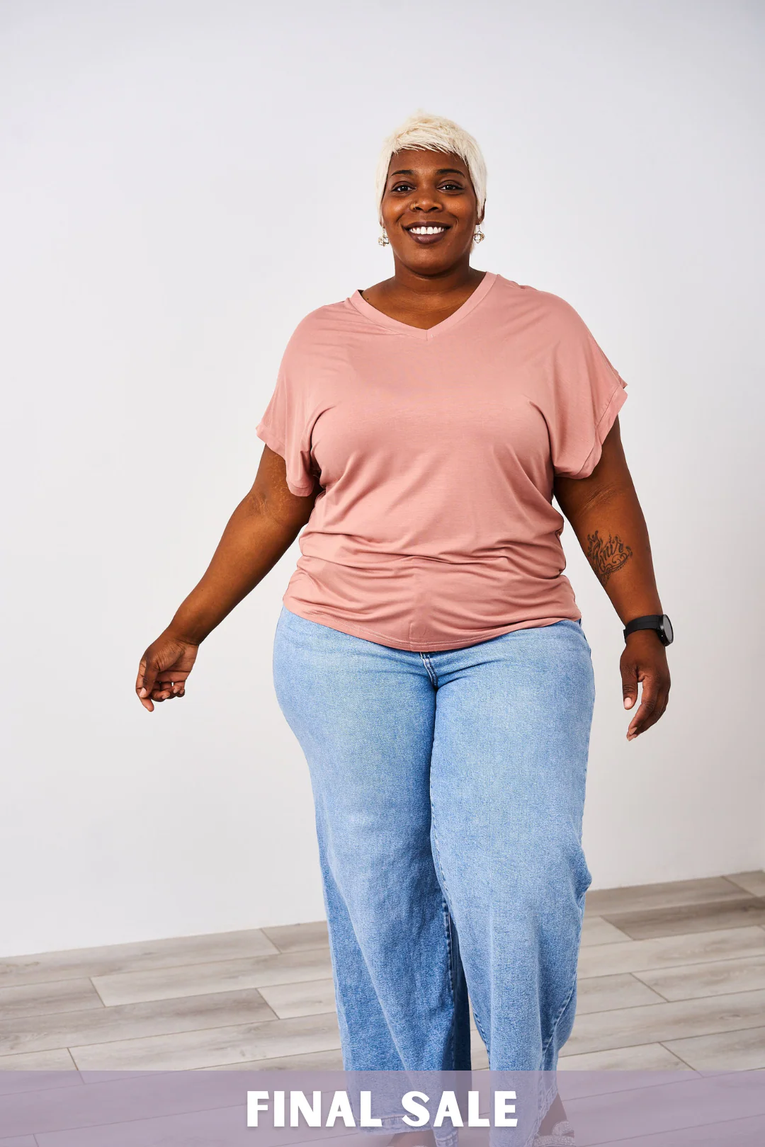 Latched Mama V-Neck Daily Nursing Tee - Final Sale - Image 3