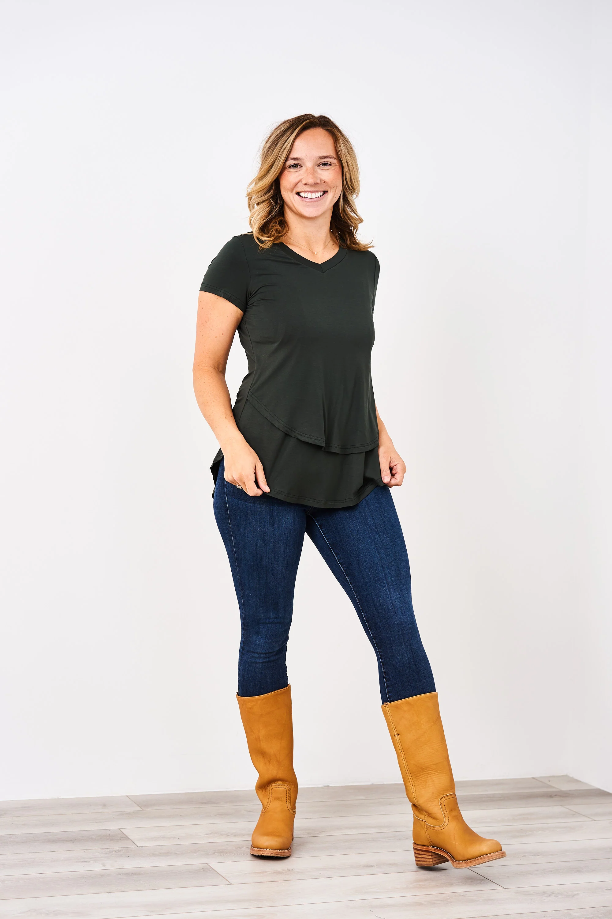 Latched Mama V-Neck Nursing Tee 2.0 - Final Sale - Image 8